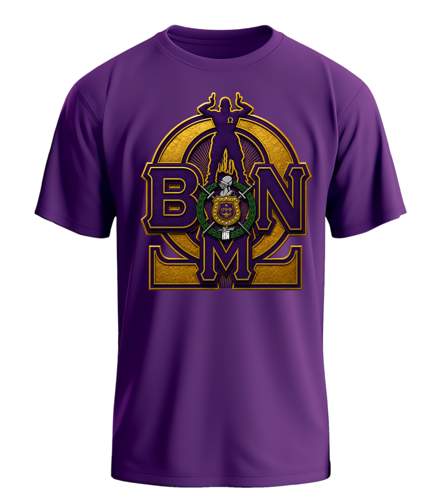 Beta Mu Nu Omega Man T-shirt