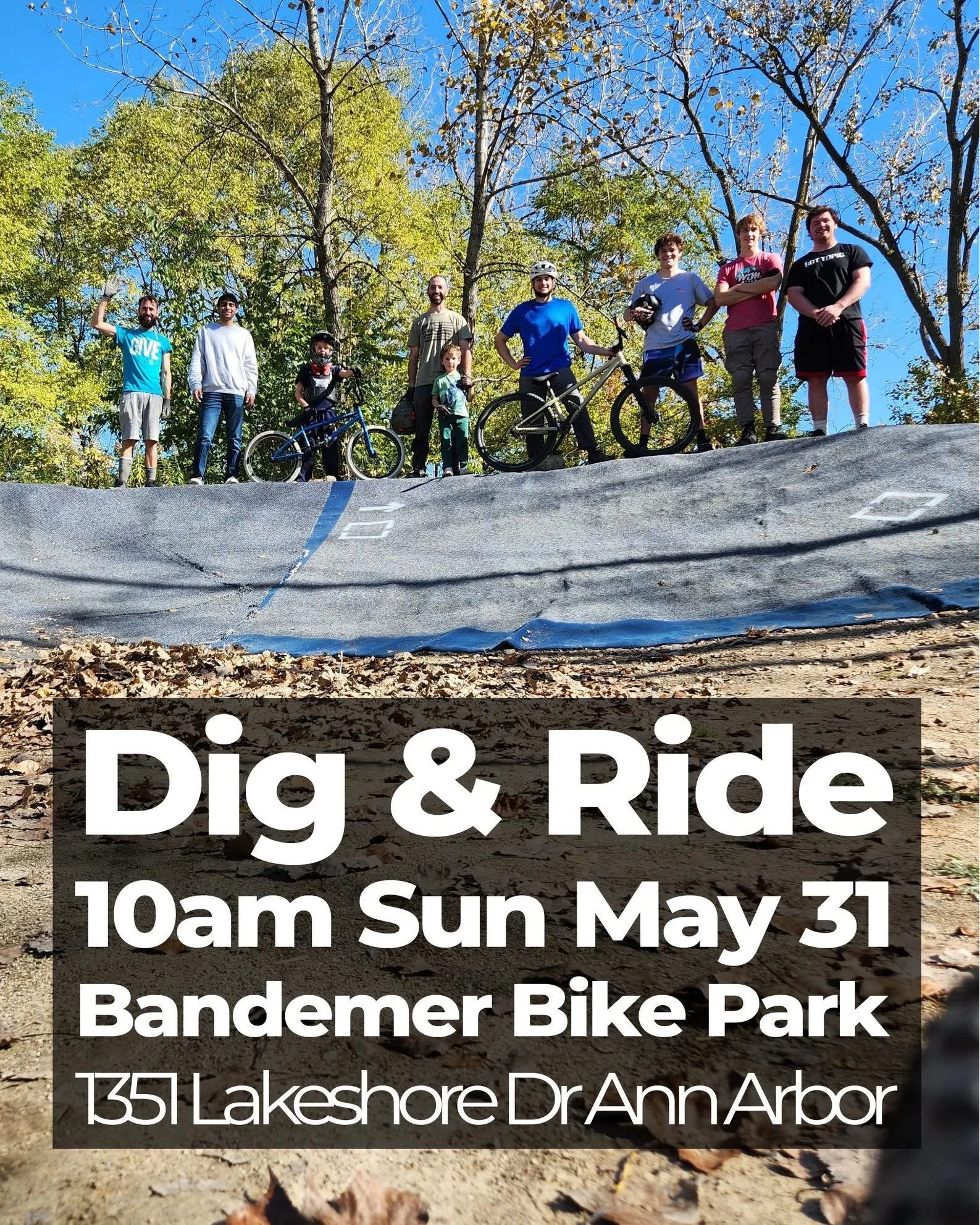 Ann Arbor Bike Parks: Dig and Ride