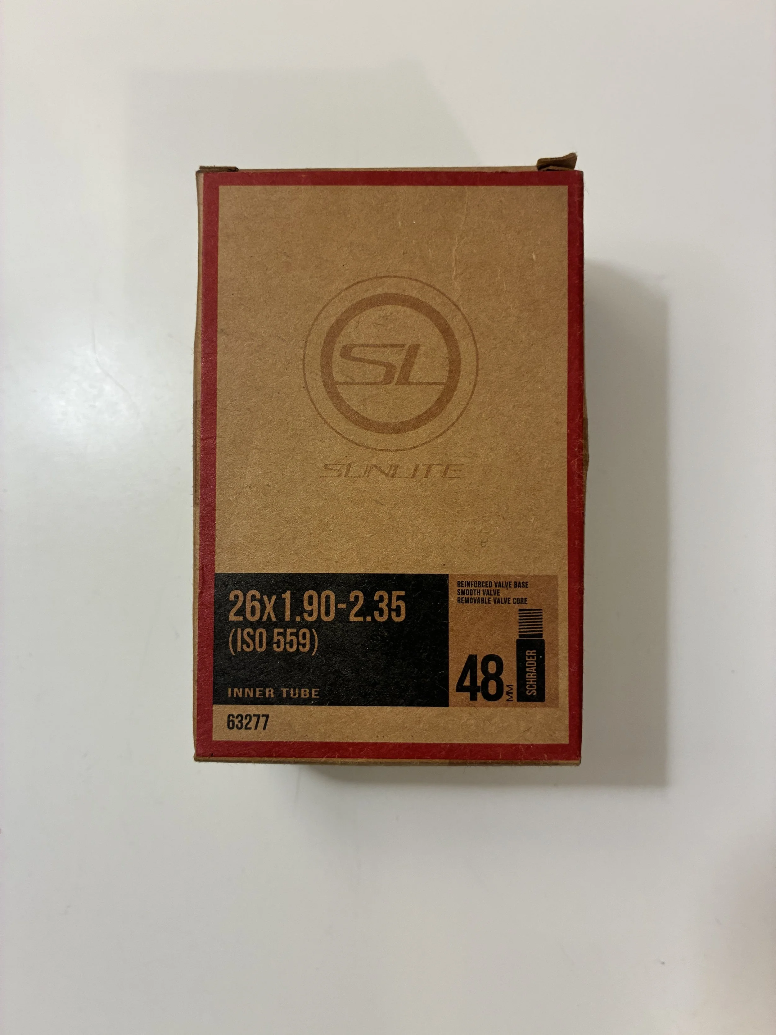 Sunlite Schrader Tube 26 x 1.90-2.35 48mm