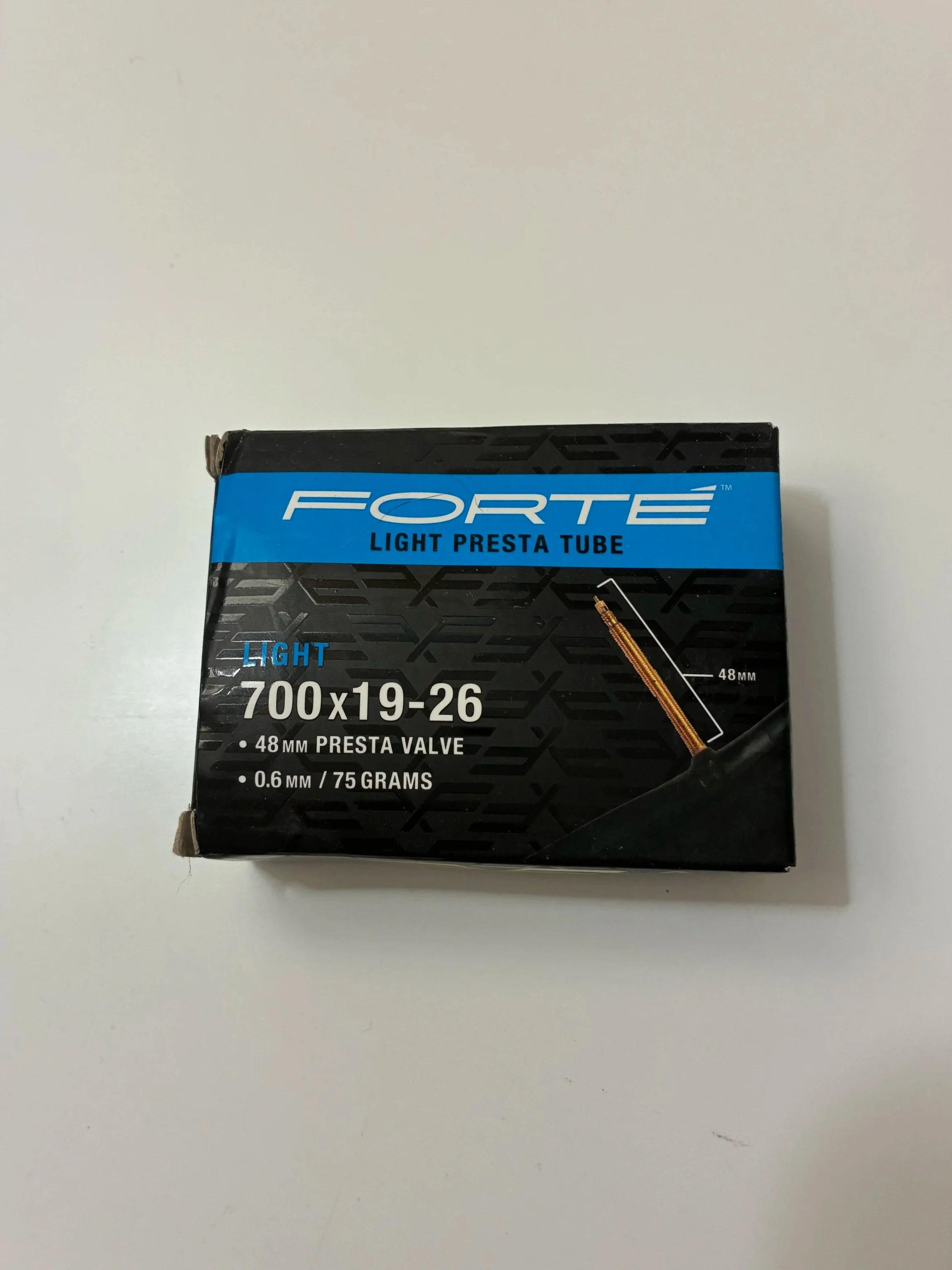 Forte Light Presta Tube 700 x 19-26 48mm (NOS)
