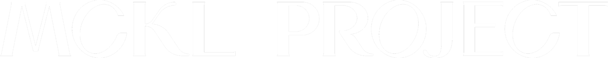 Text on a black background that reads 'MCKE PROJECT' in white font.