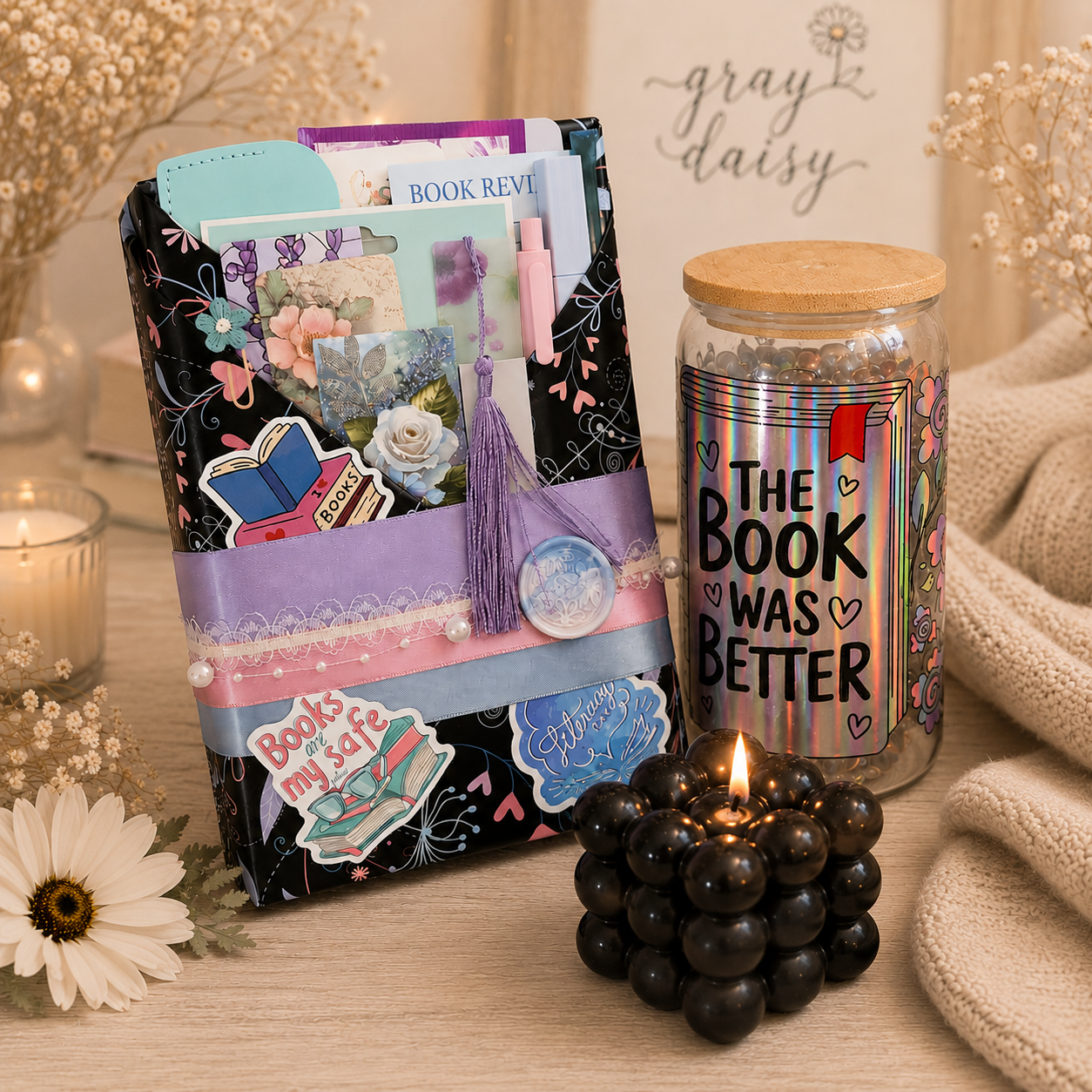 Blind Date with a Book: Read, Sip, Glow