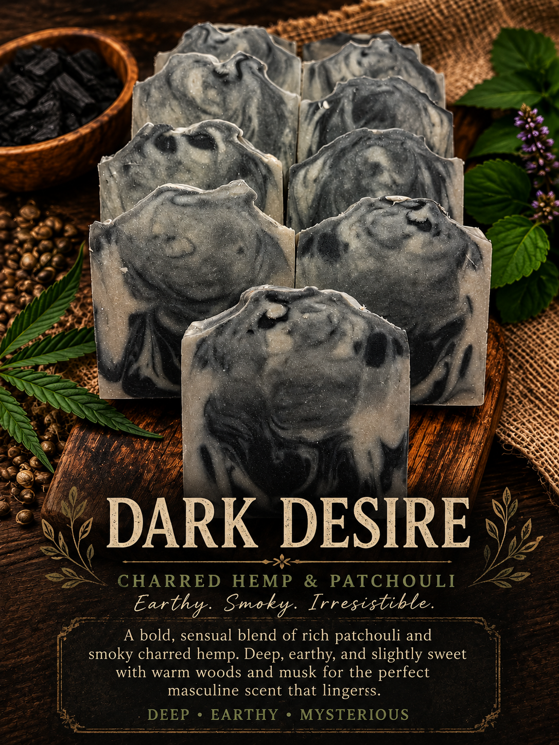 Dark Desire soap bar