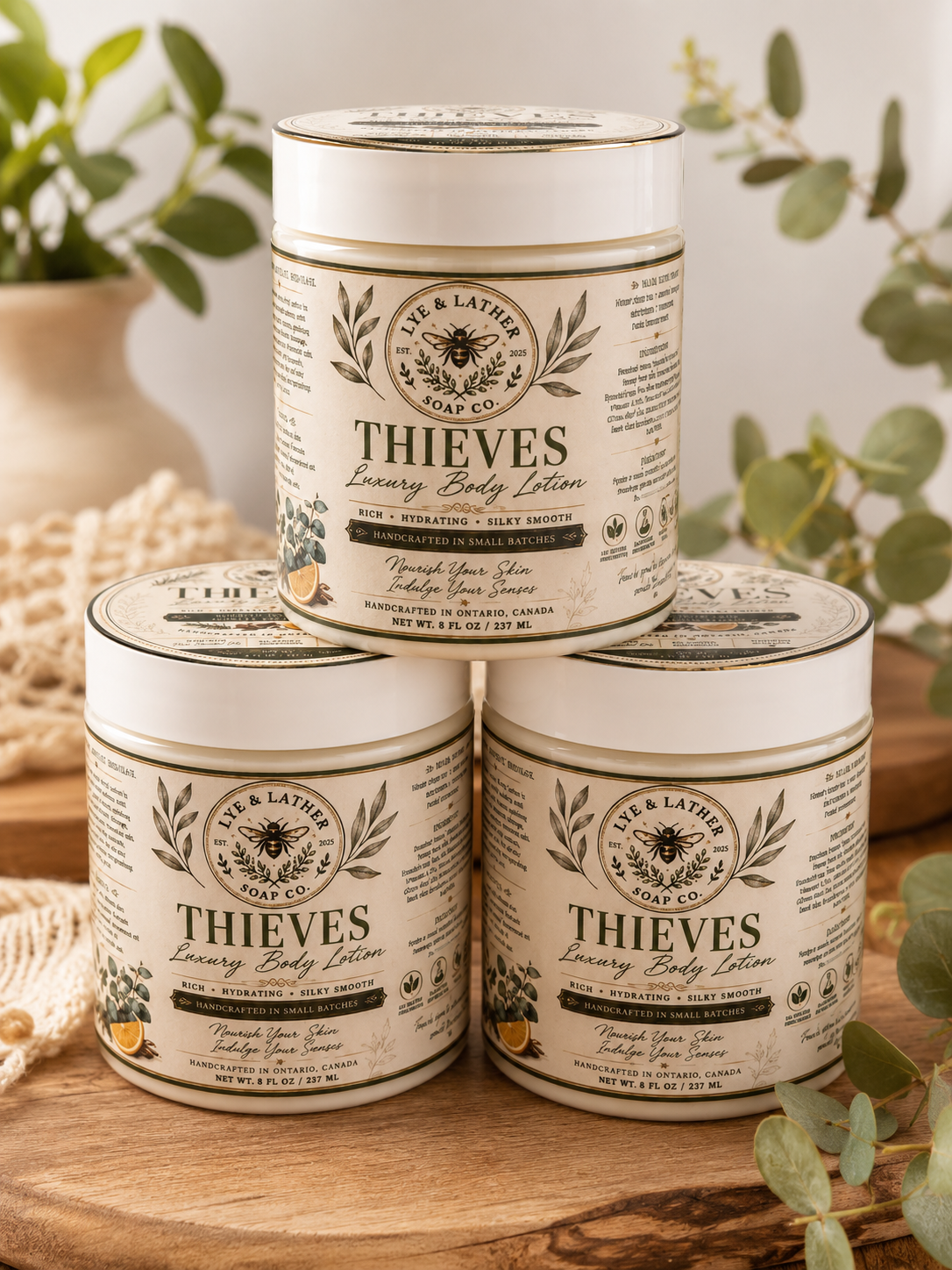 Thieves sugar scrub
