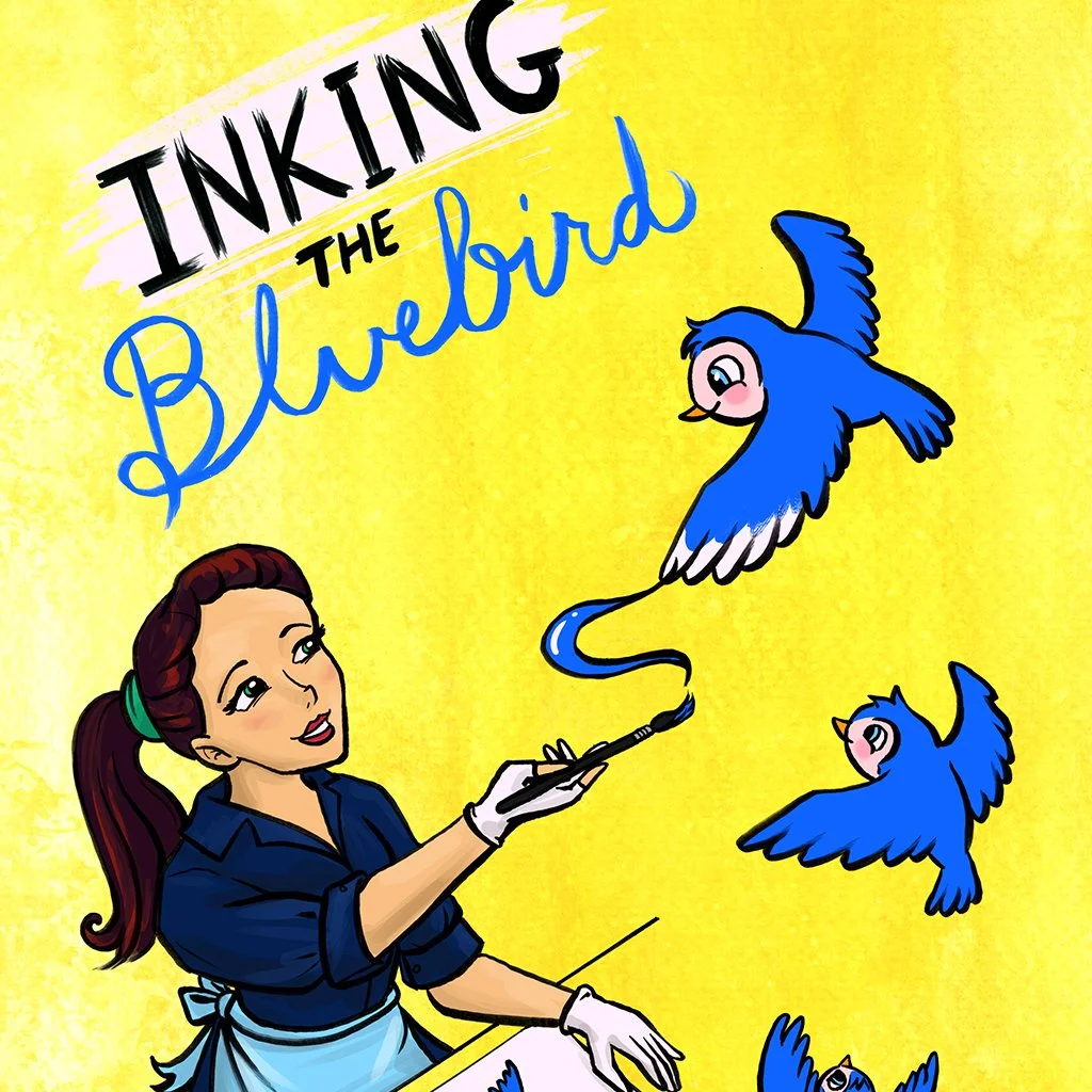 Inking the Bluebird