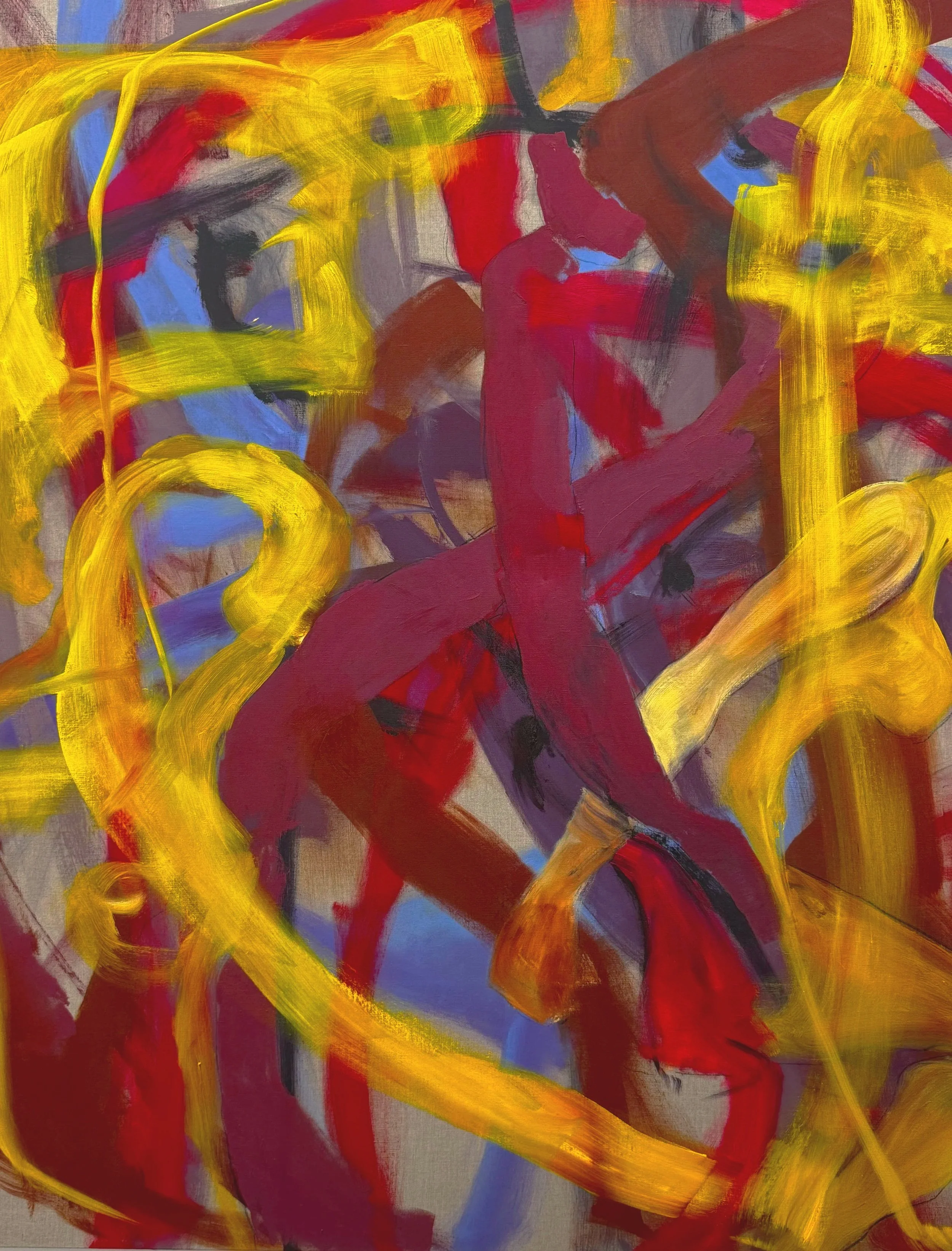 Untitled, Oil on Raw linen
120x160cm