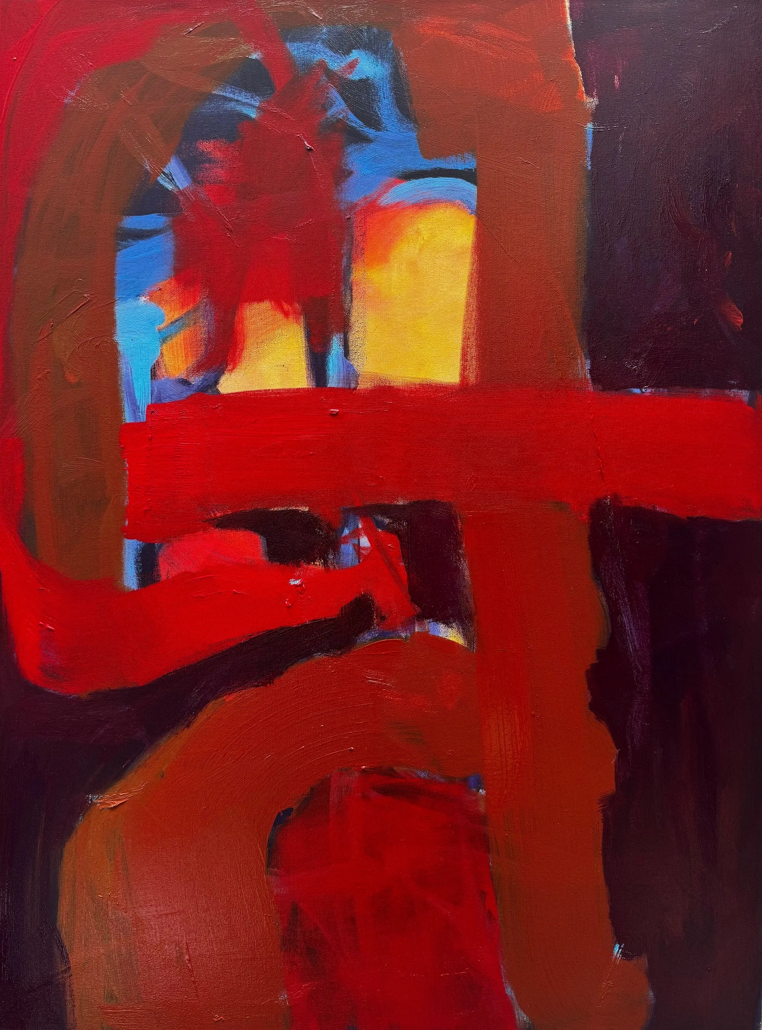Untitled, Oil on Canvas
80x100cm