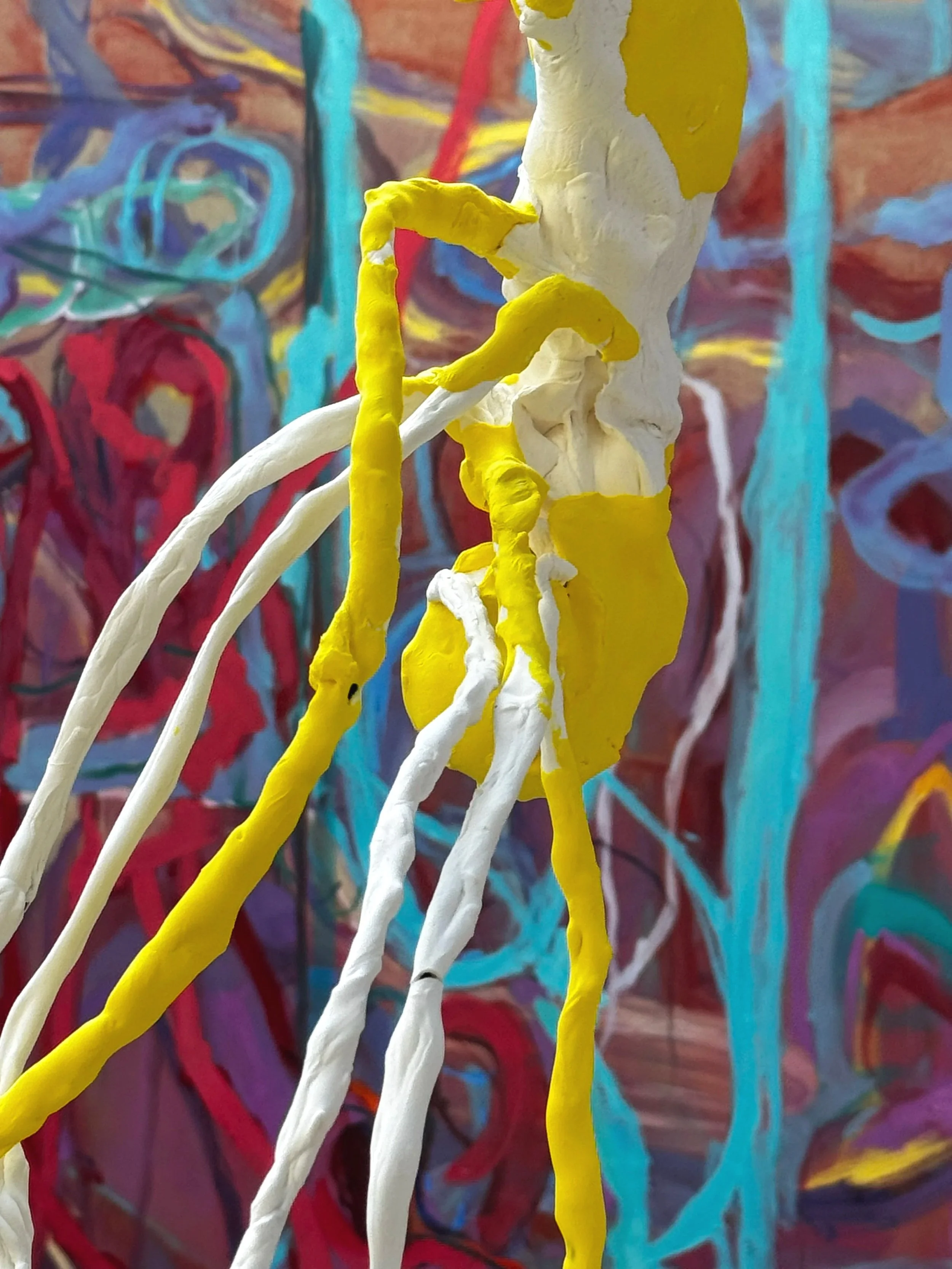 Alter Ego  
Wire and Air Dry Clay 
