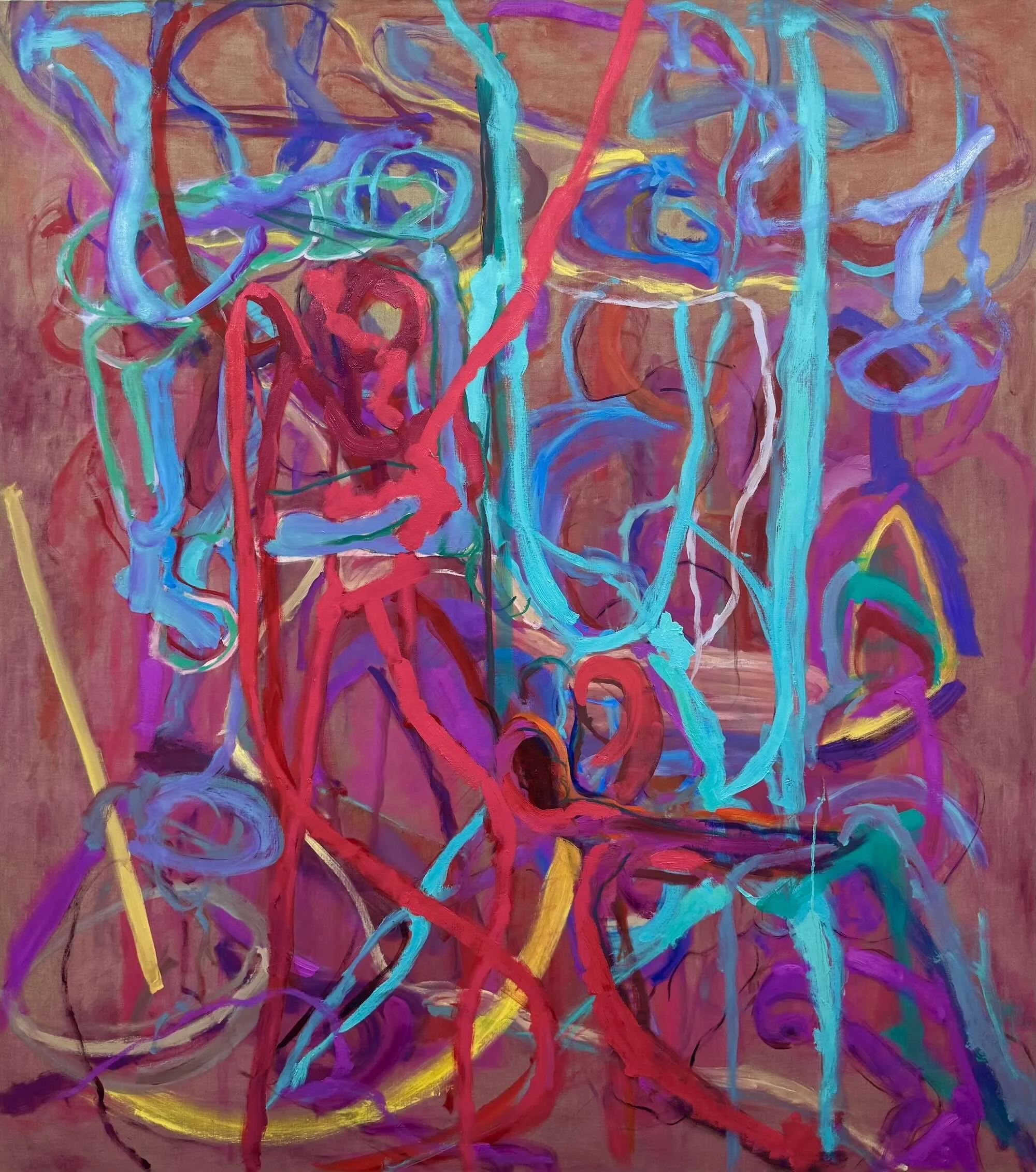 Babaylan, Oil on Linen 
180cm x 170cm, 2025