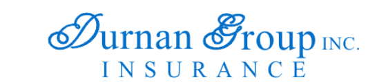 Logo for Durnan Group Inc. Insurance in blue text.