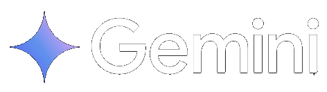 Gemini logo with a purple star on the left and the word 'Gemini' in white letters