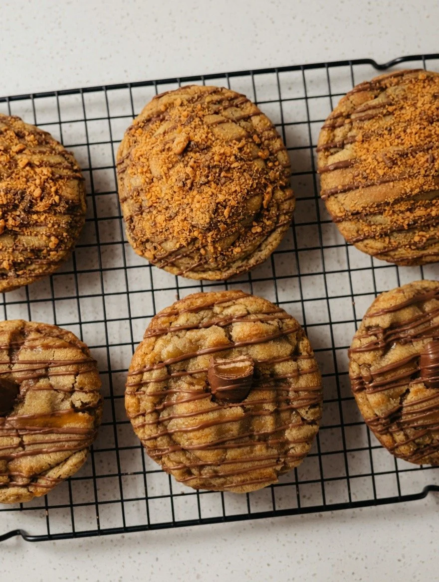 Butterfinger Cookies & Twix Cookies