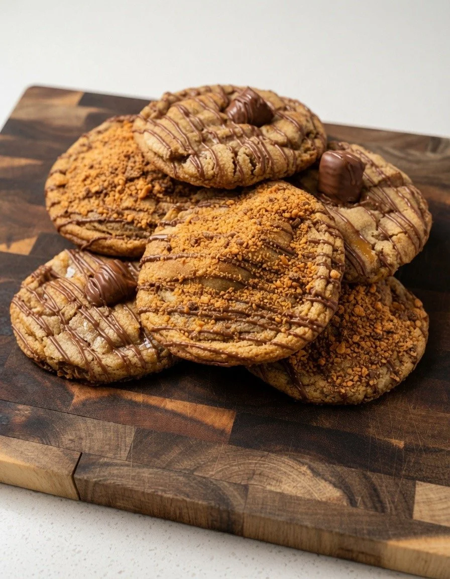 Butterfinger Cookies & Twix Cookies