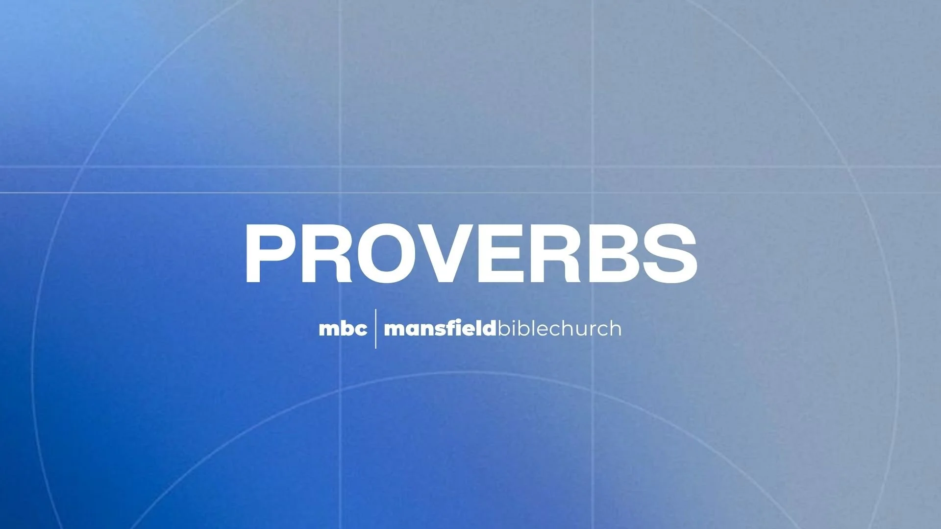MBC Institute: Proverbs