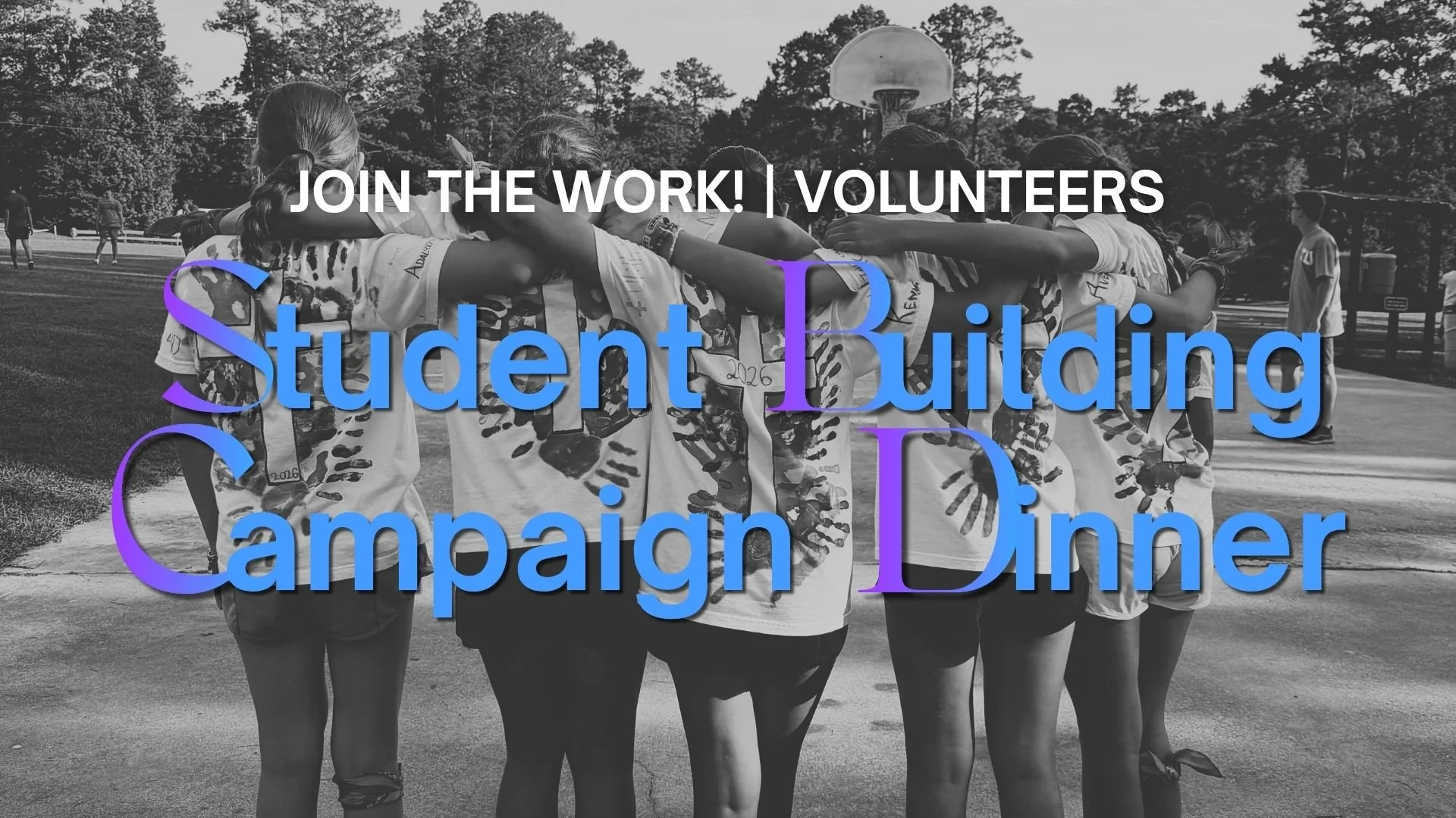 Student Building Campaign Dinner: Join The Work | Volunteer