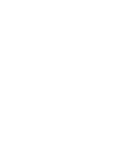 White outline of a plant with two small leaves on a black background.