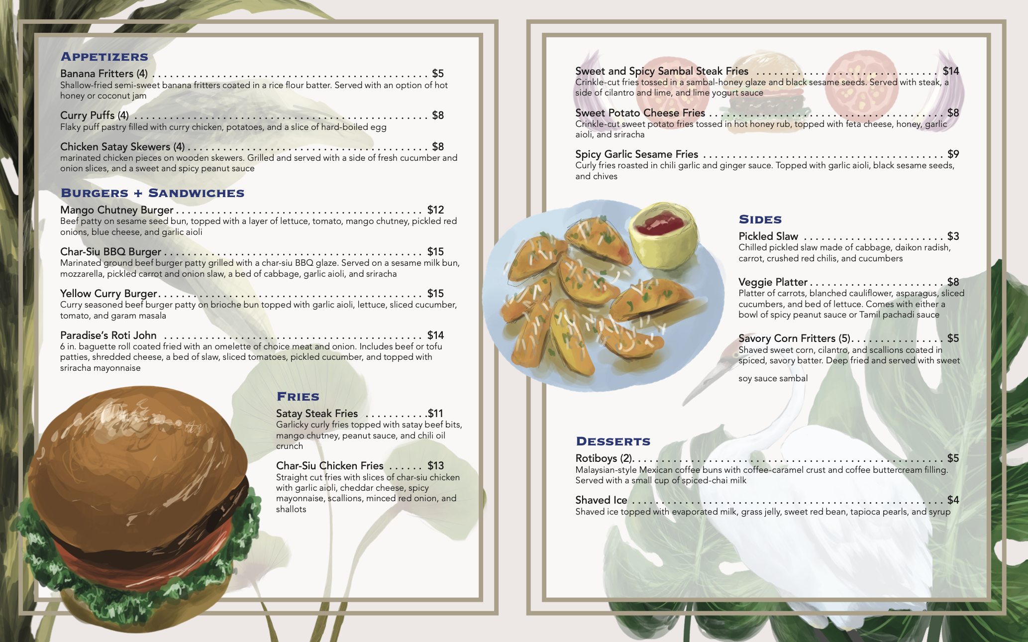 Menu Back