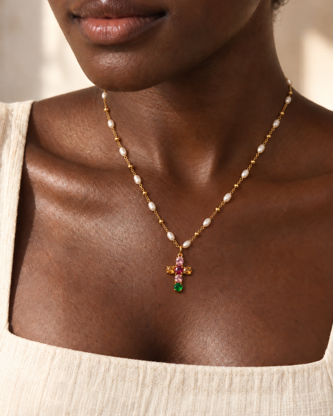 Promise Cross Necklace