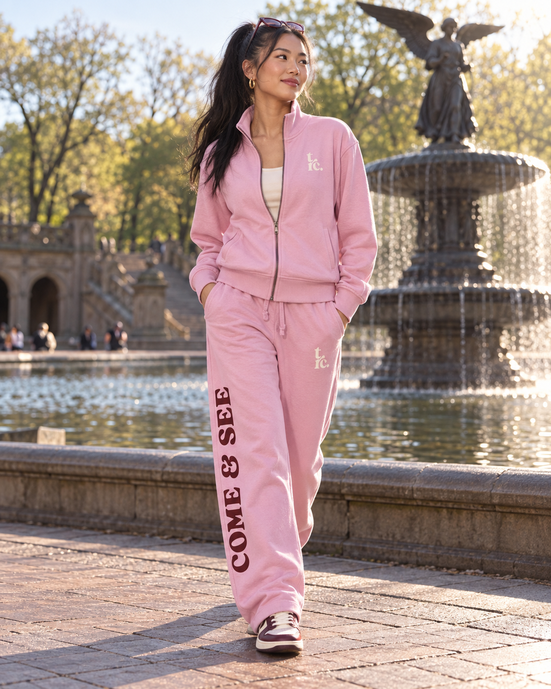 Come & See Pink Sweatsuit .png