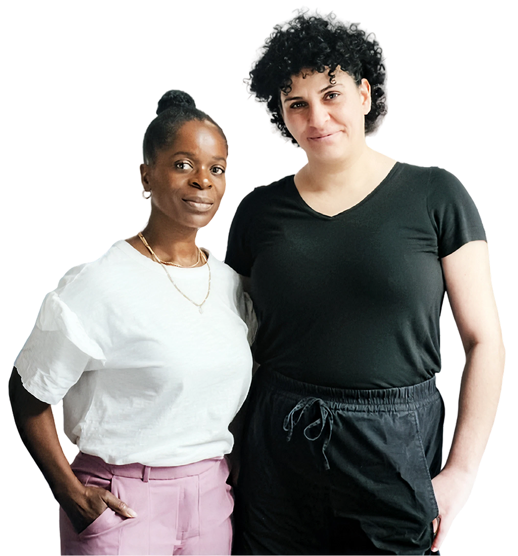 Joana (links) und Nastaran (Rechts)