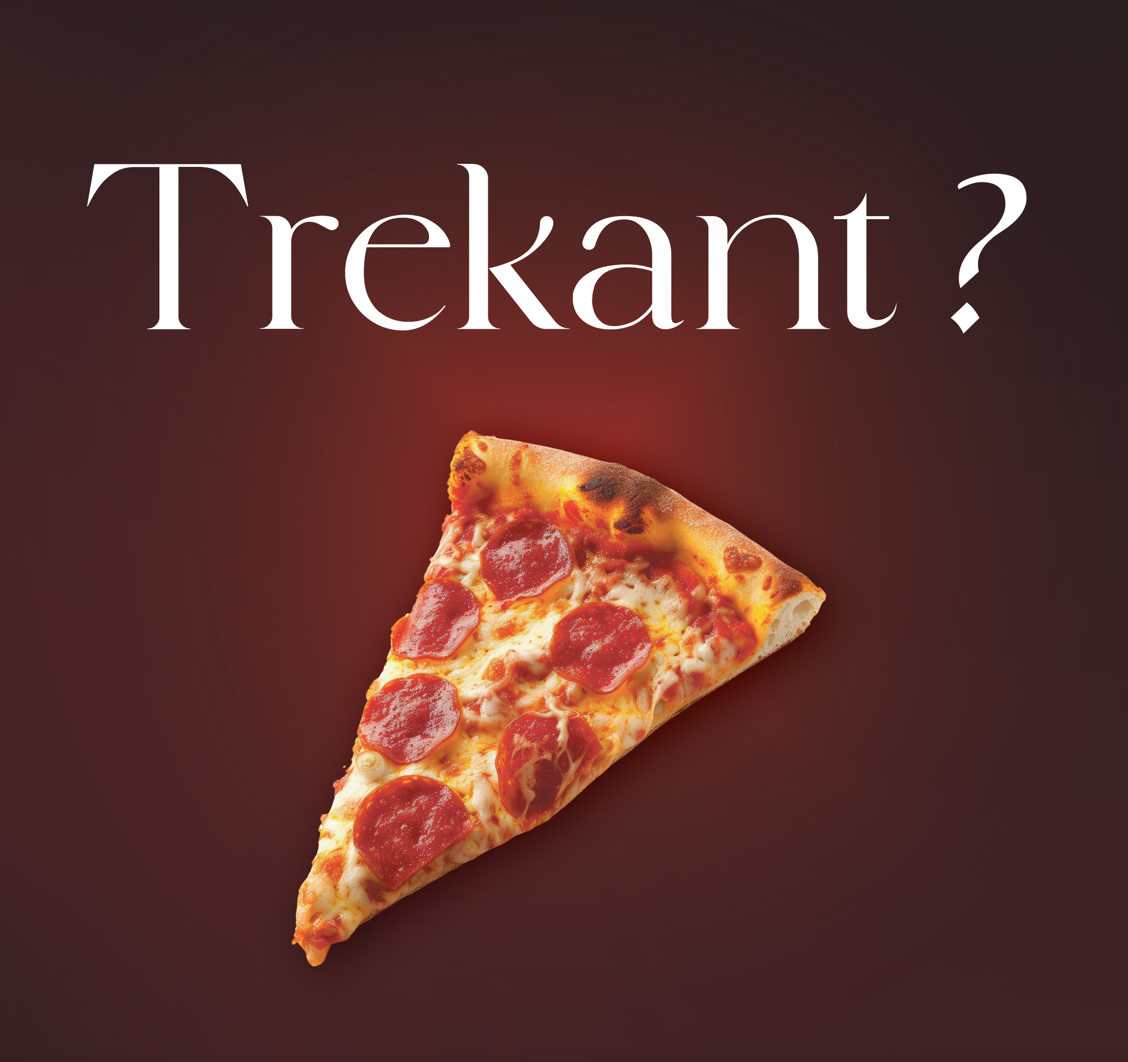 En skivav pizza med pepperoni, ost och tomatsås på en mörk bakgrund.