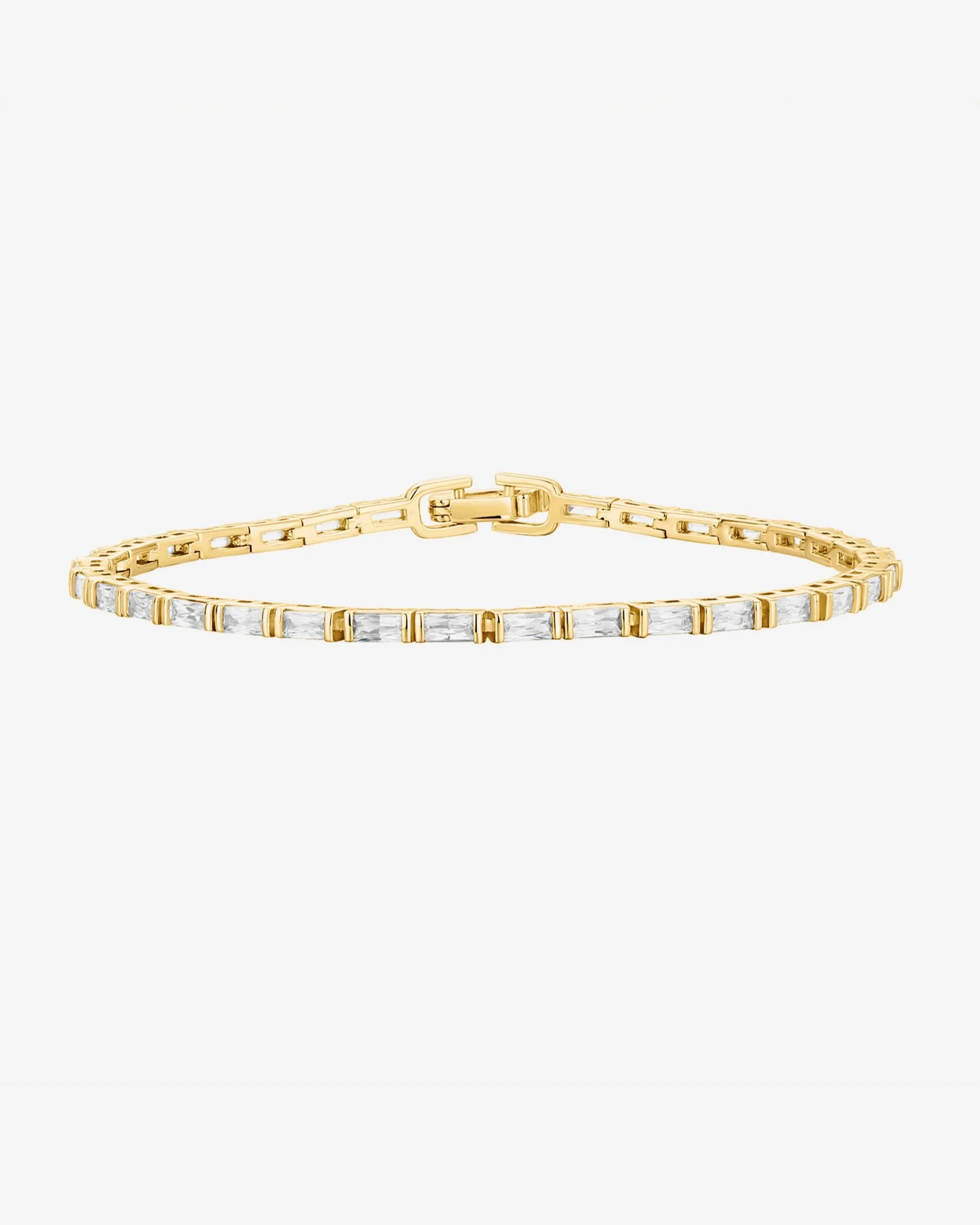 BAGUETTE TENNIS BRACELET