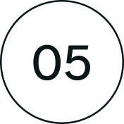 Number five inside a black circle