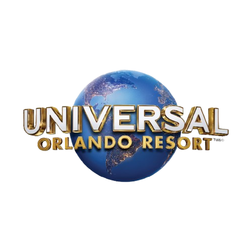Universal Orlando Resort logo with a globe.