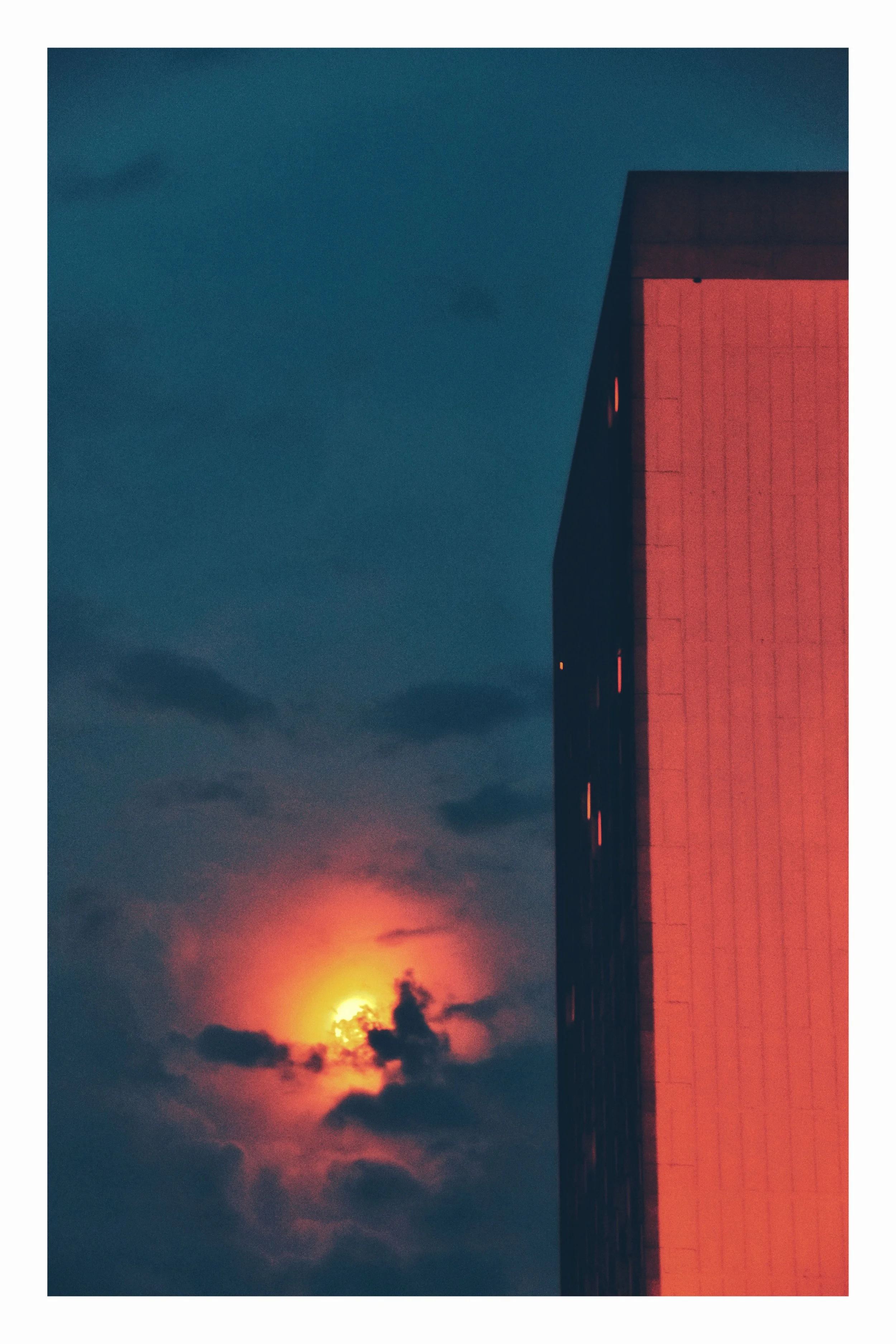 midnight sunrise