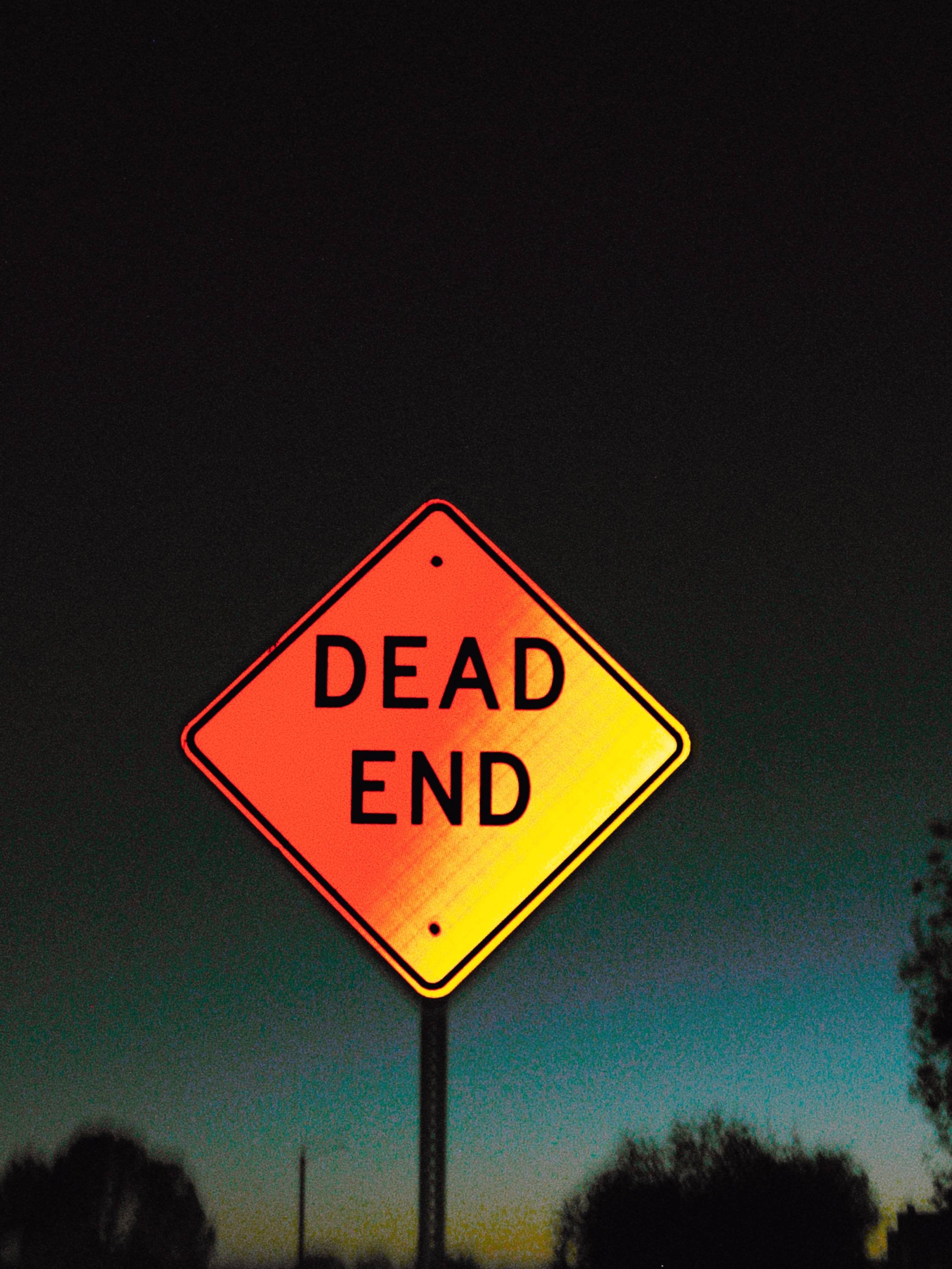 dead end