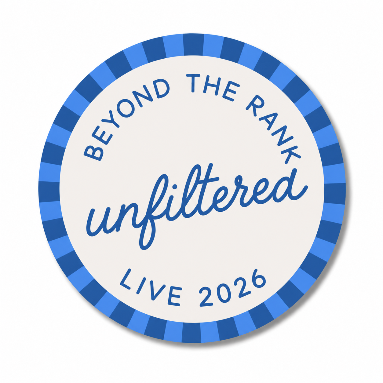 Beyond the Rank Live 2026 Sticker