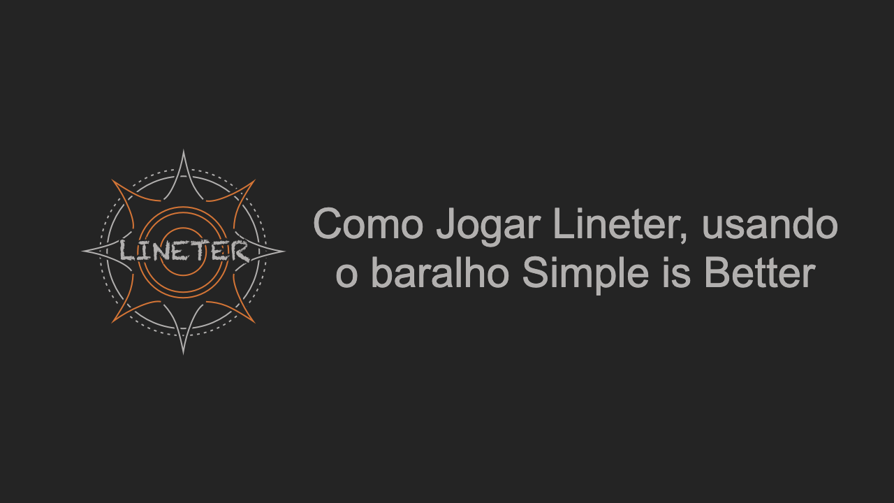 As regras básicas do Lineter