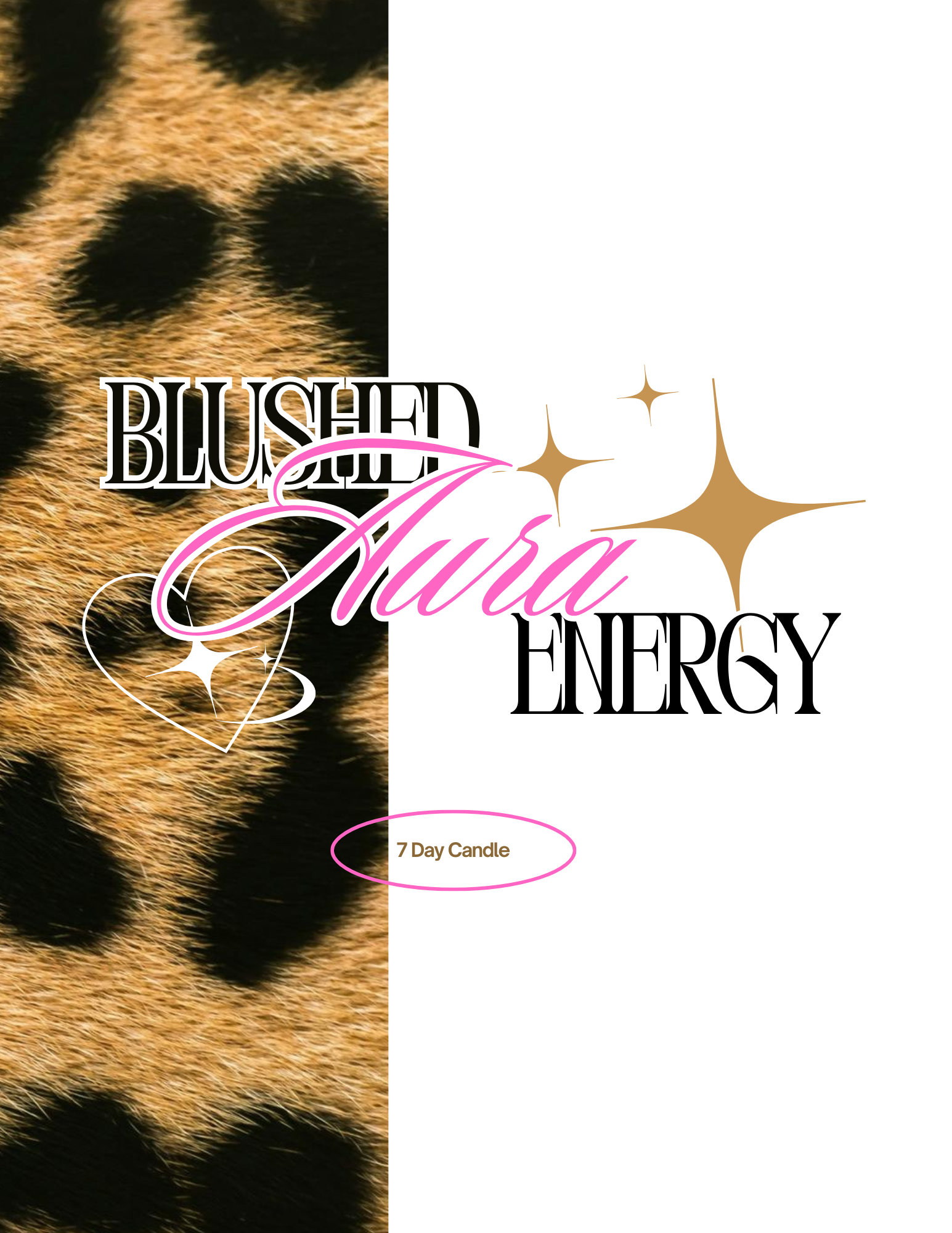 Blushed Aura Energy 7 Day Candle 🕯️