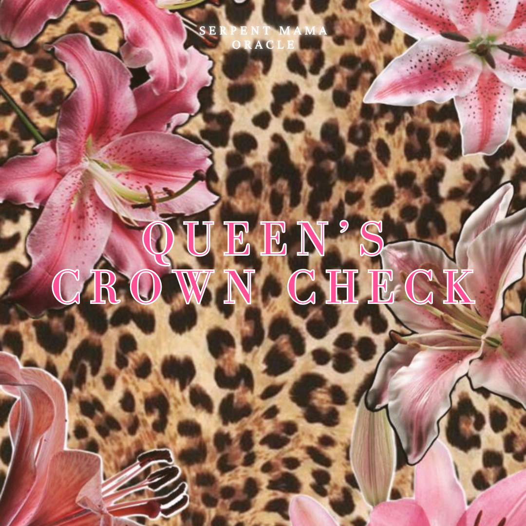 Queen's Crown Check 🌸