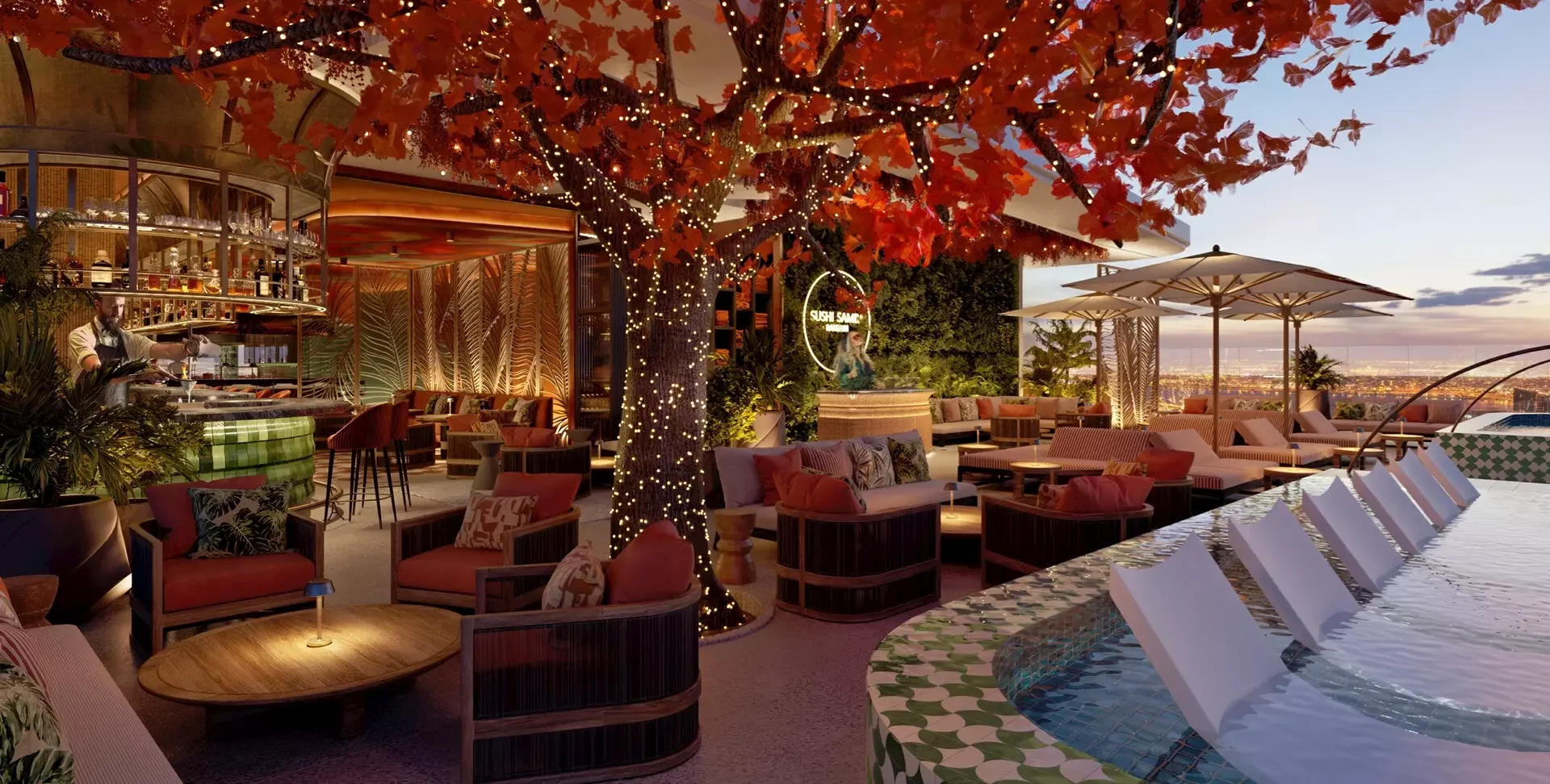 Sushi Samba Bahrain - High End Restaurant 