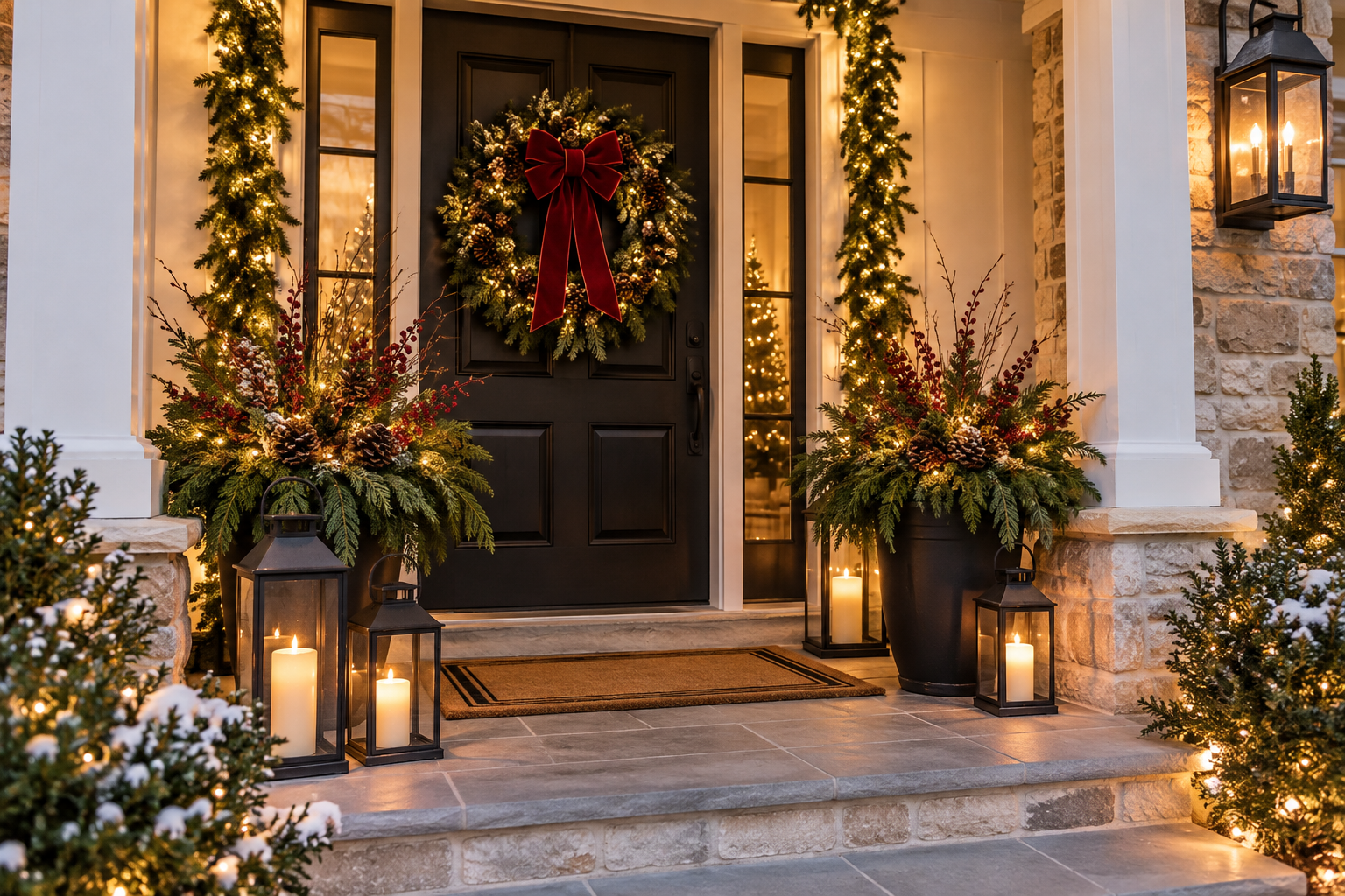 Seasonal Porch Decorating