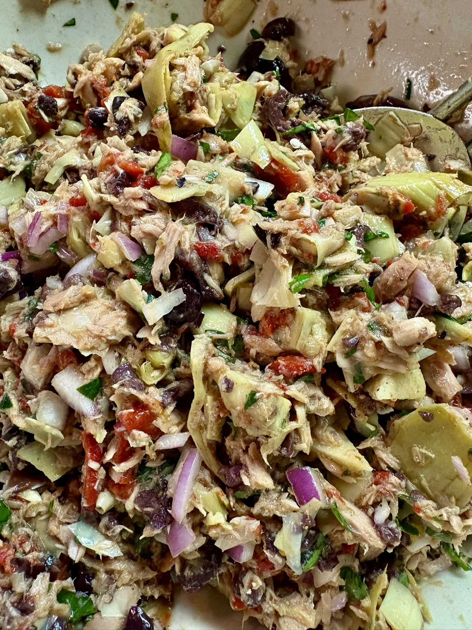 Mediterranean Tuna Salad
