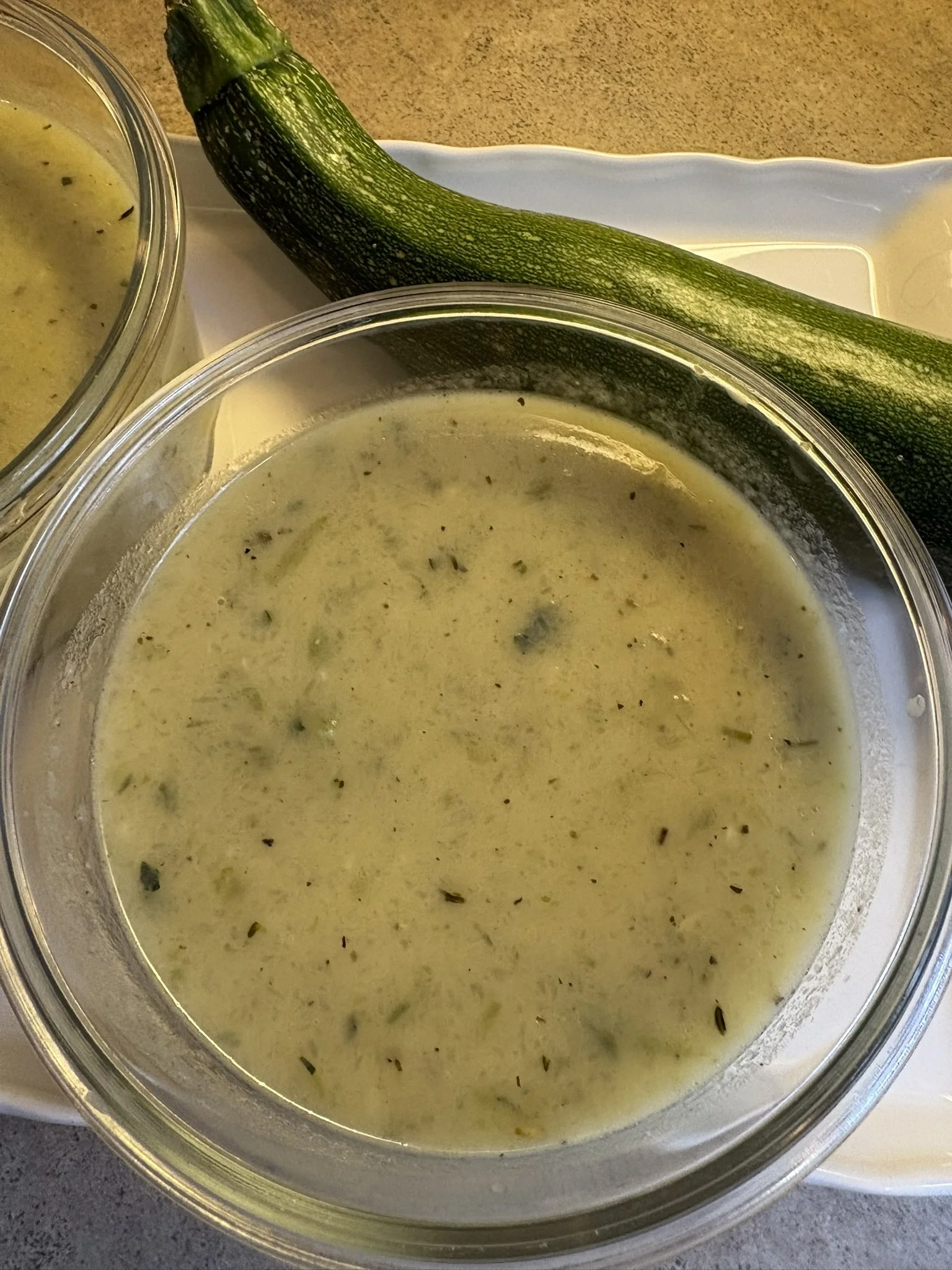 Silky Coconut Zucchini Soup (Dairy-Free &amp; Vegan)
