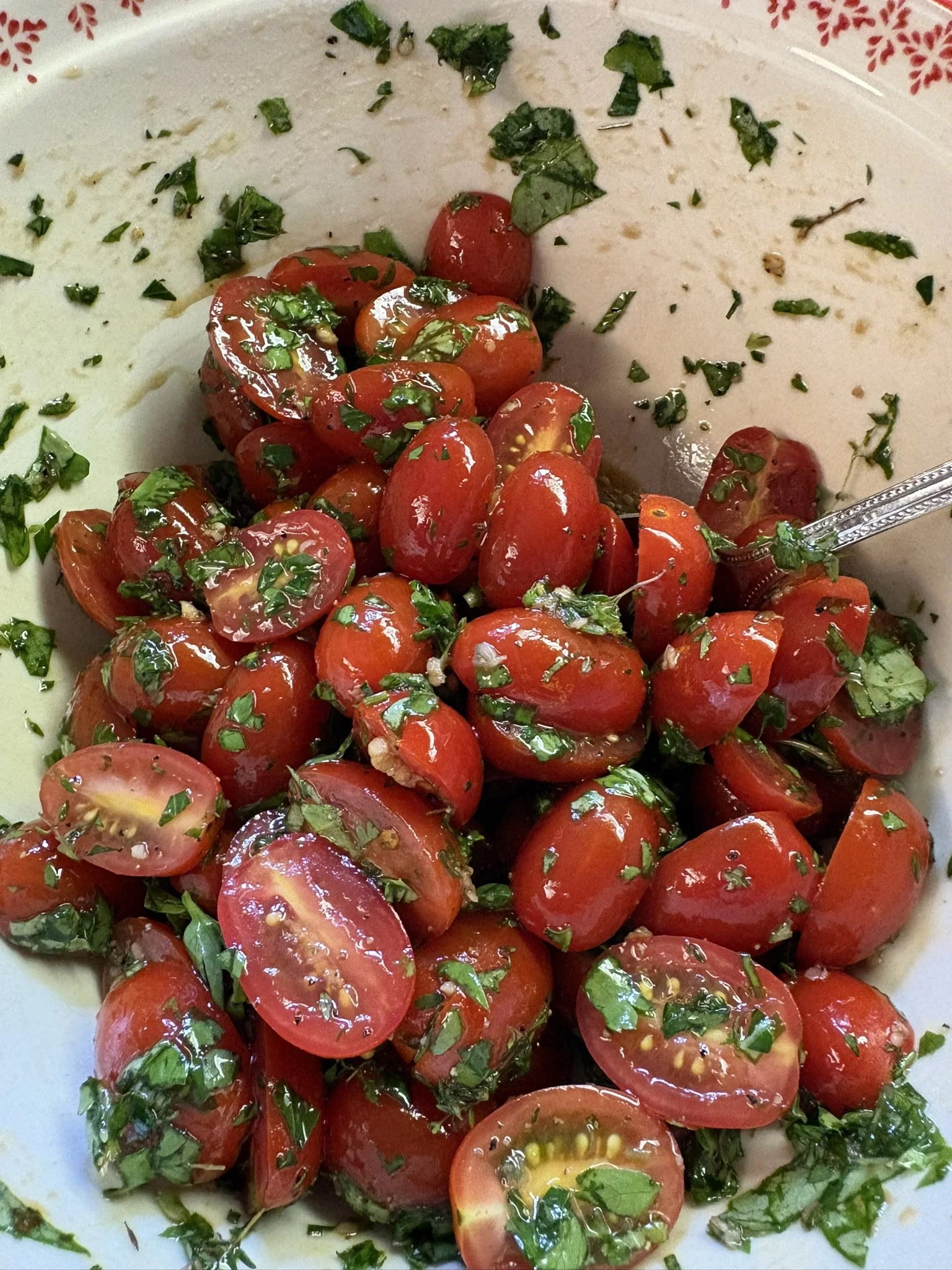 Marinated Cherry Tomatoes