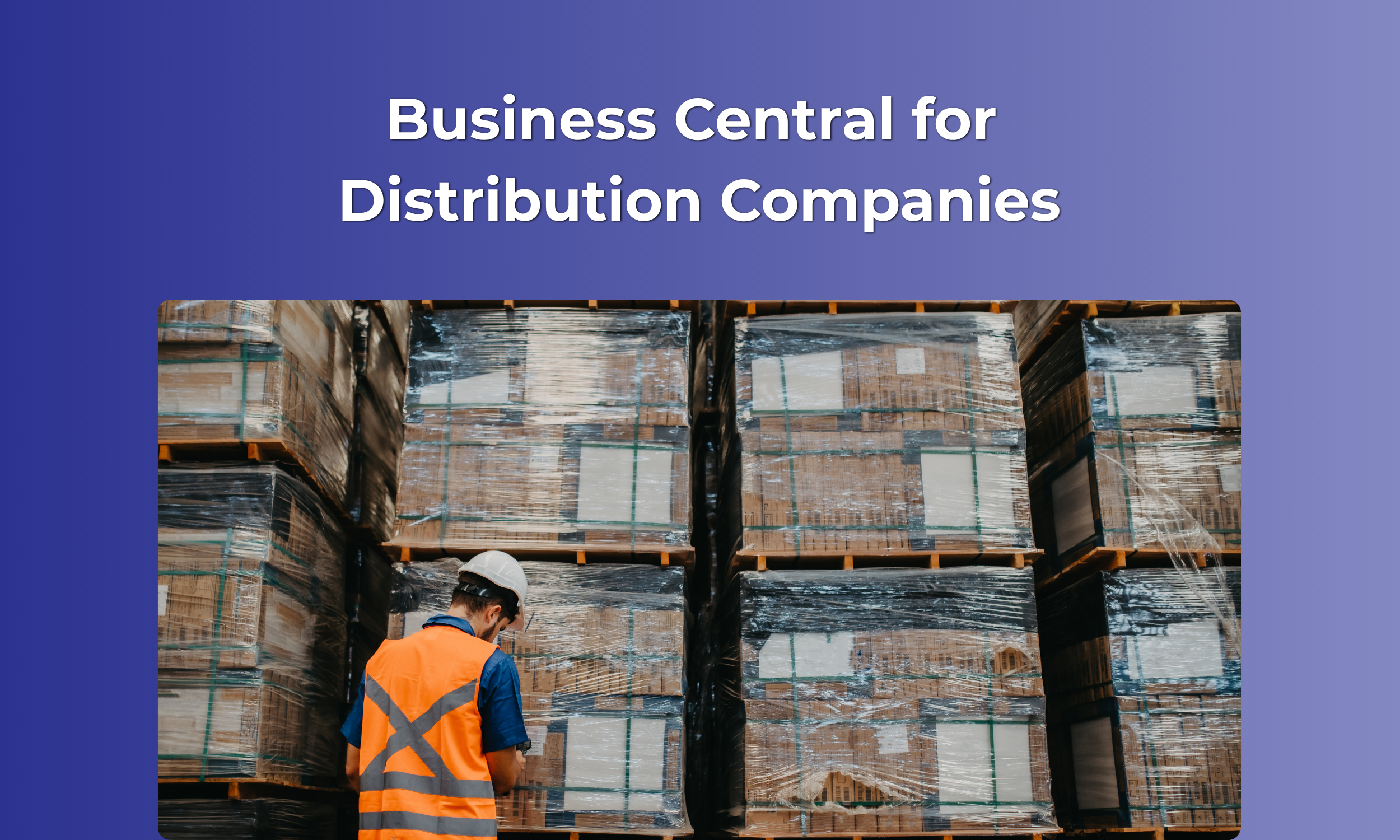 Business Central for Distribution Companies