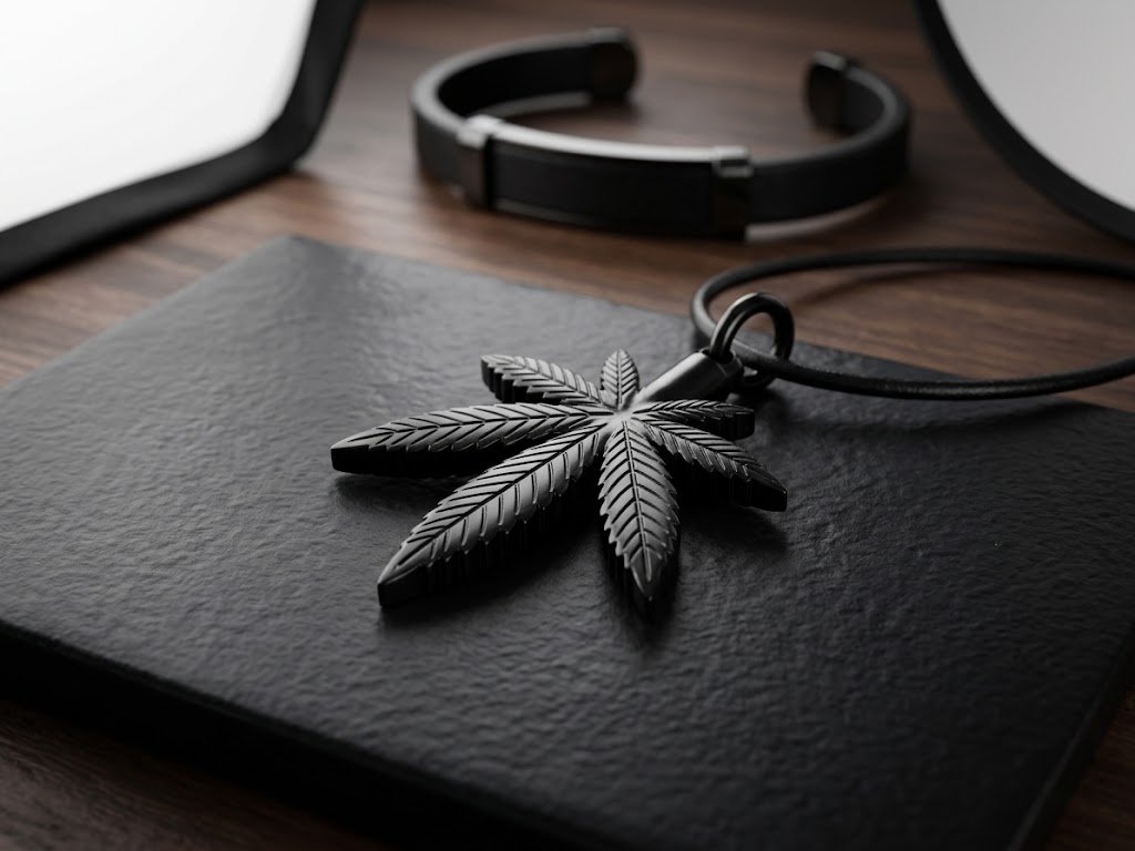 Marijuana Capsule Pendant