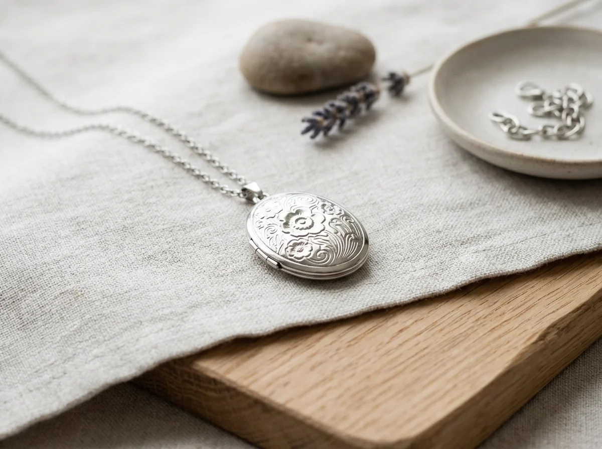 Traditional Elegance Photo Locket