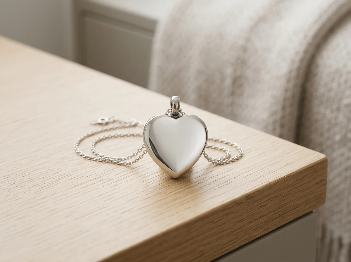 Caring Heart Capsule Pendant
