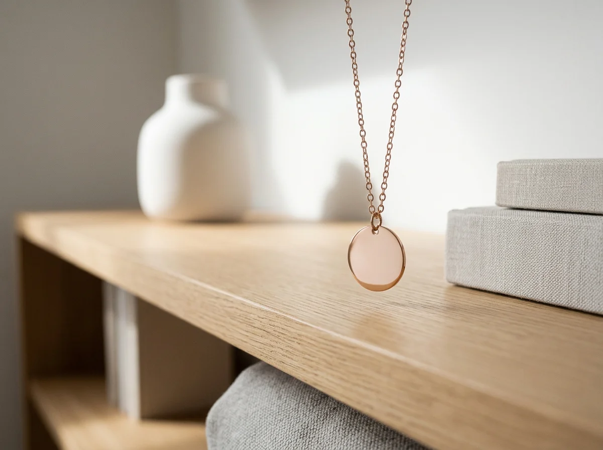 Rose Gold Elegance Pendant
