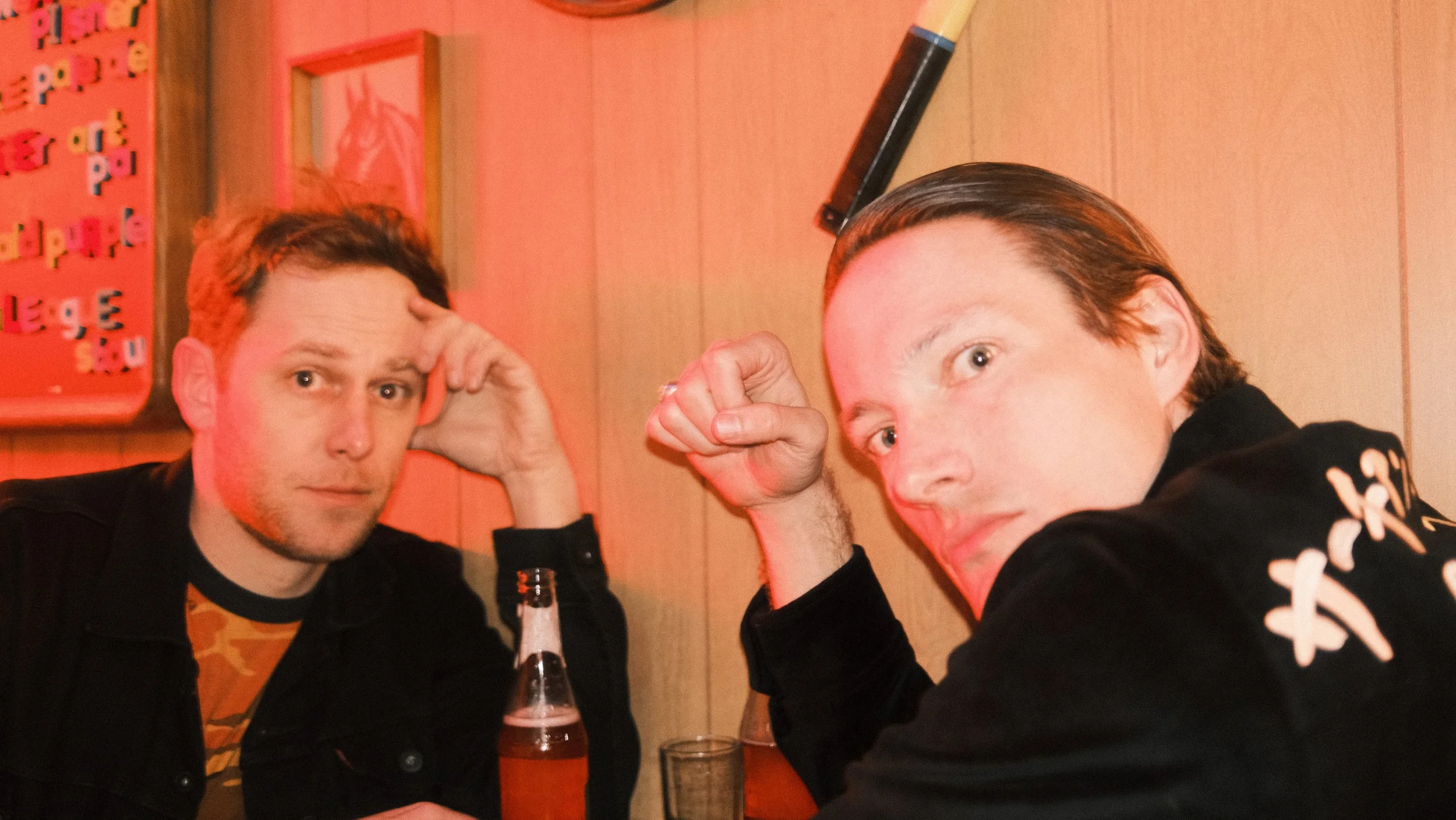 Band, The Dirty Nil, looking at the camera. Photo Credit- Drew Thomson.