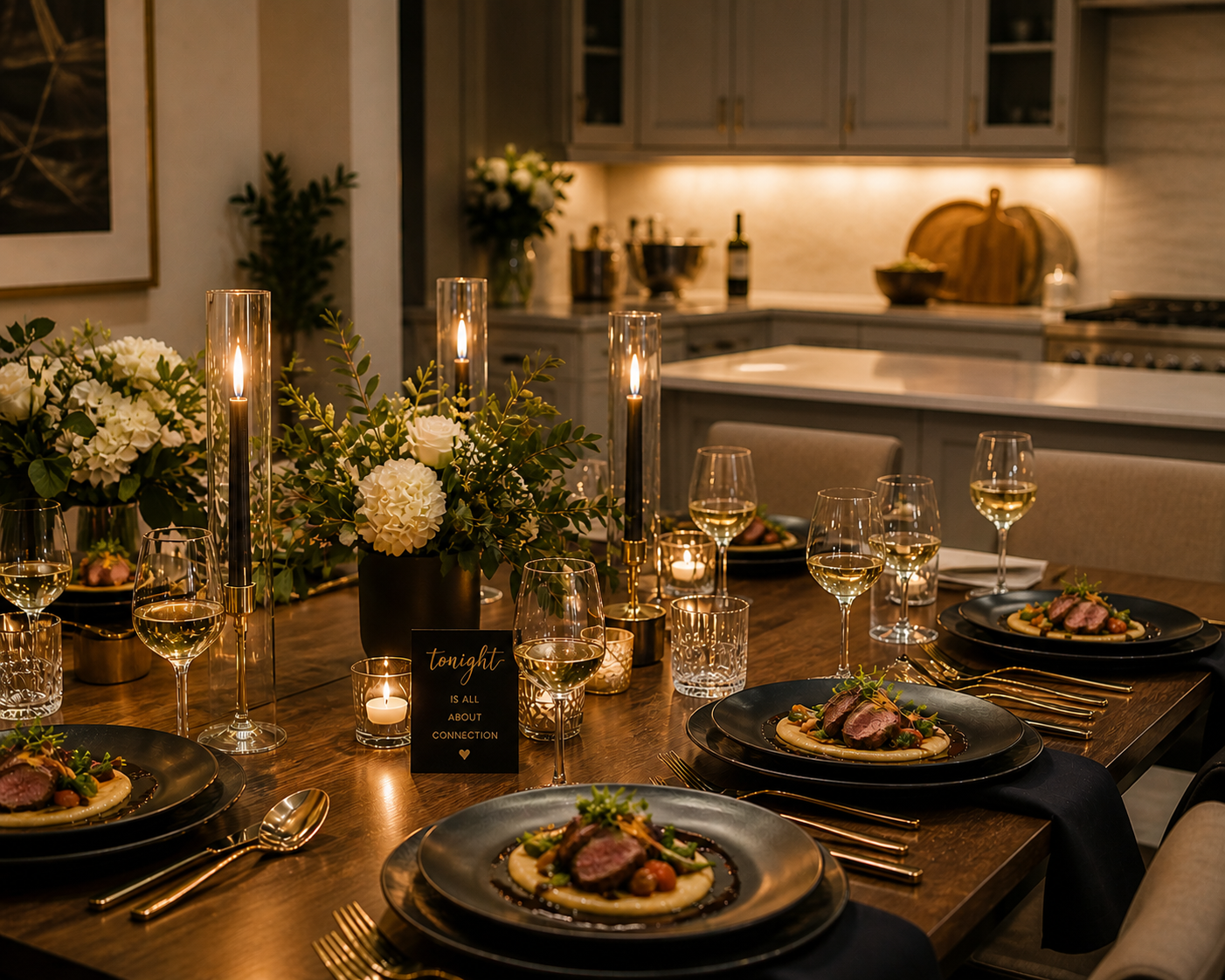 Exclusive Private Dinner Party Service