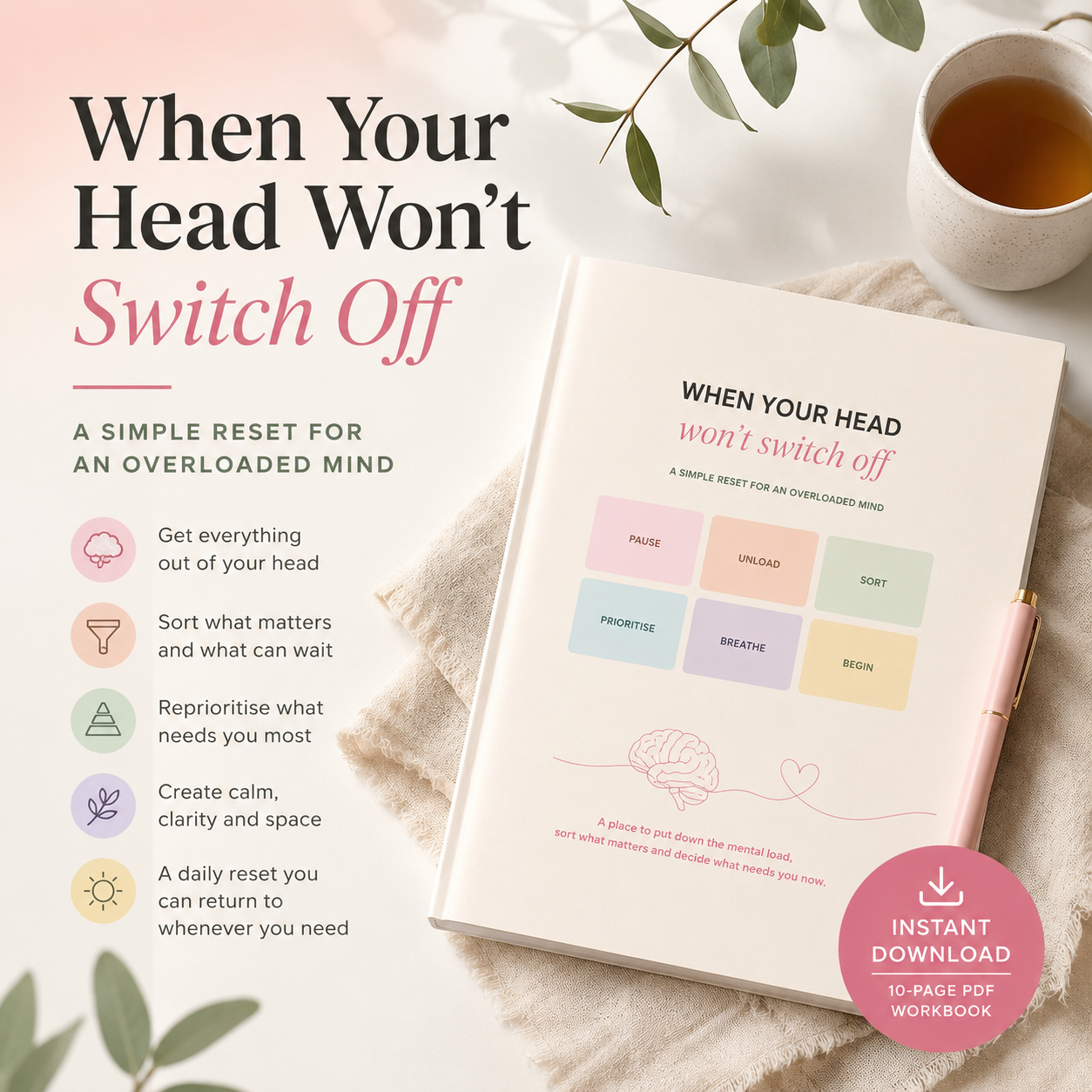 When Your Head Won't Switch Off