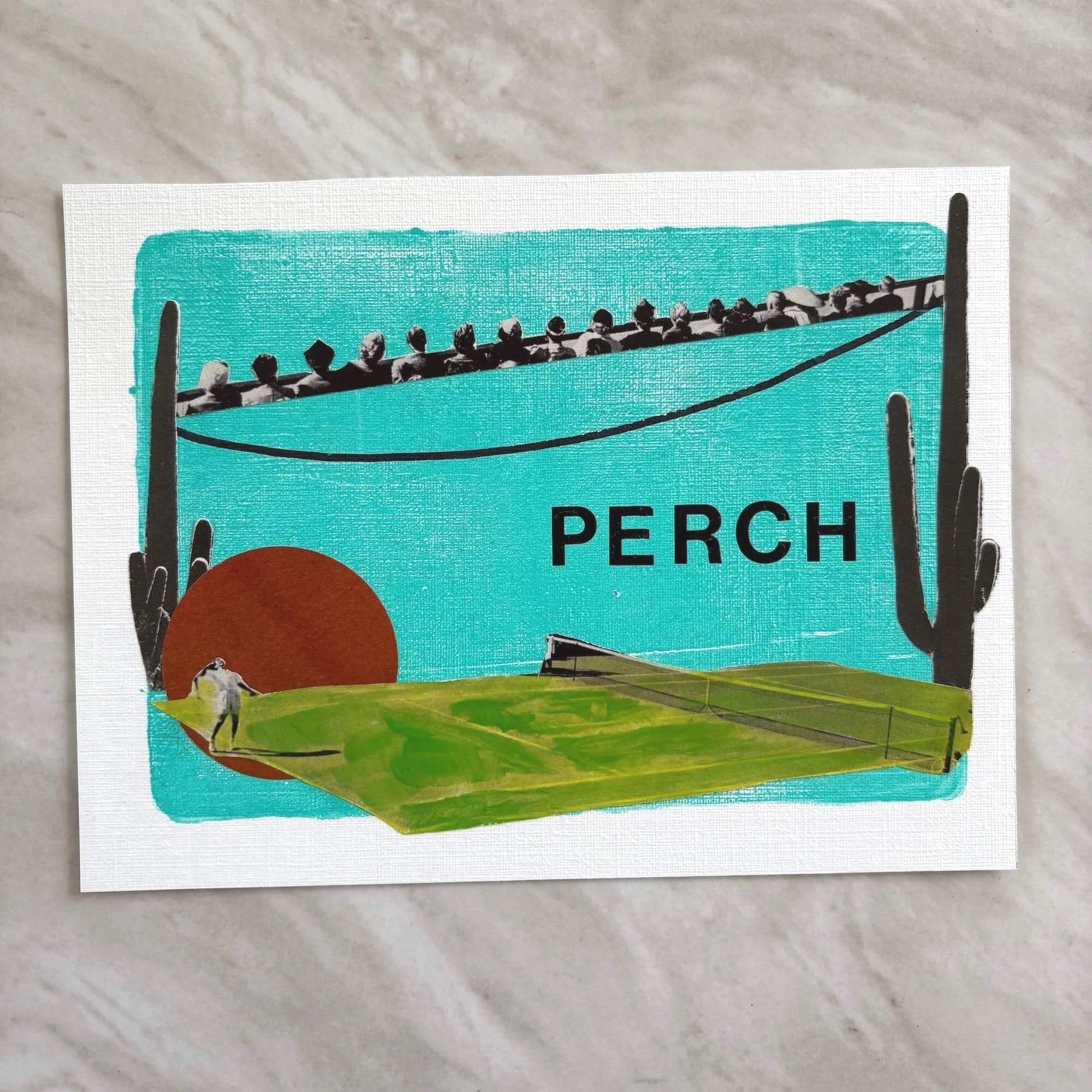 Perch - 6x8" - $30