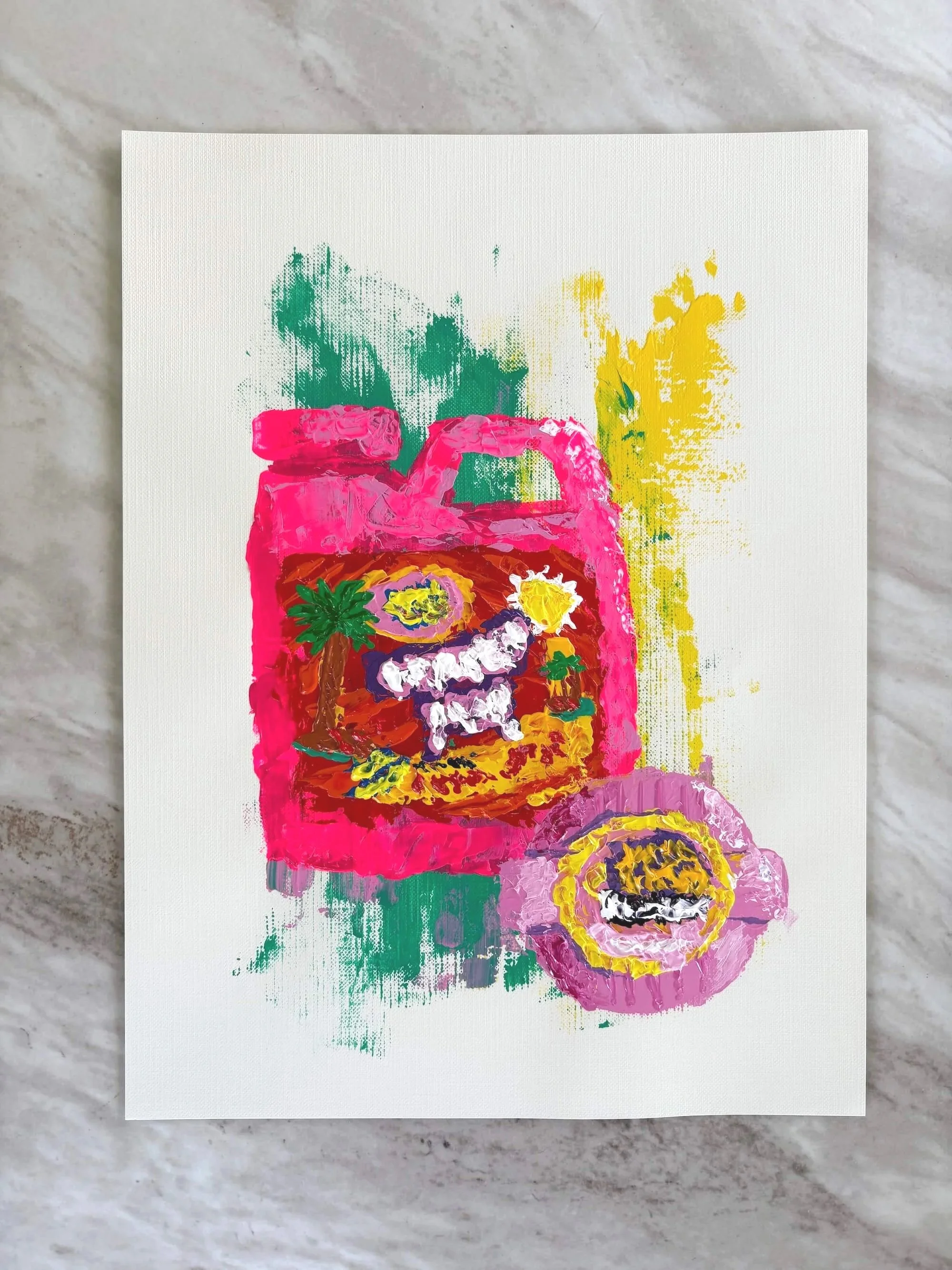 Nostalgia Chew - 12x9" - $40