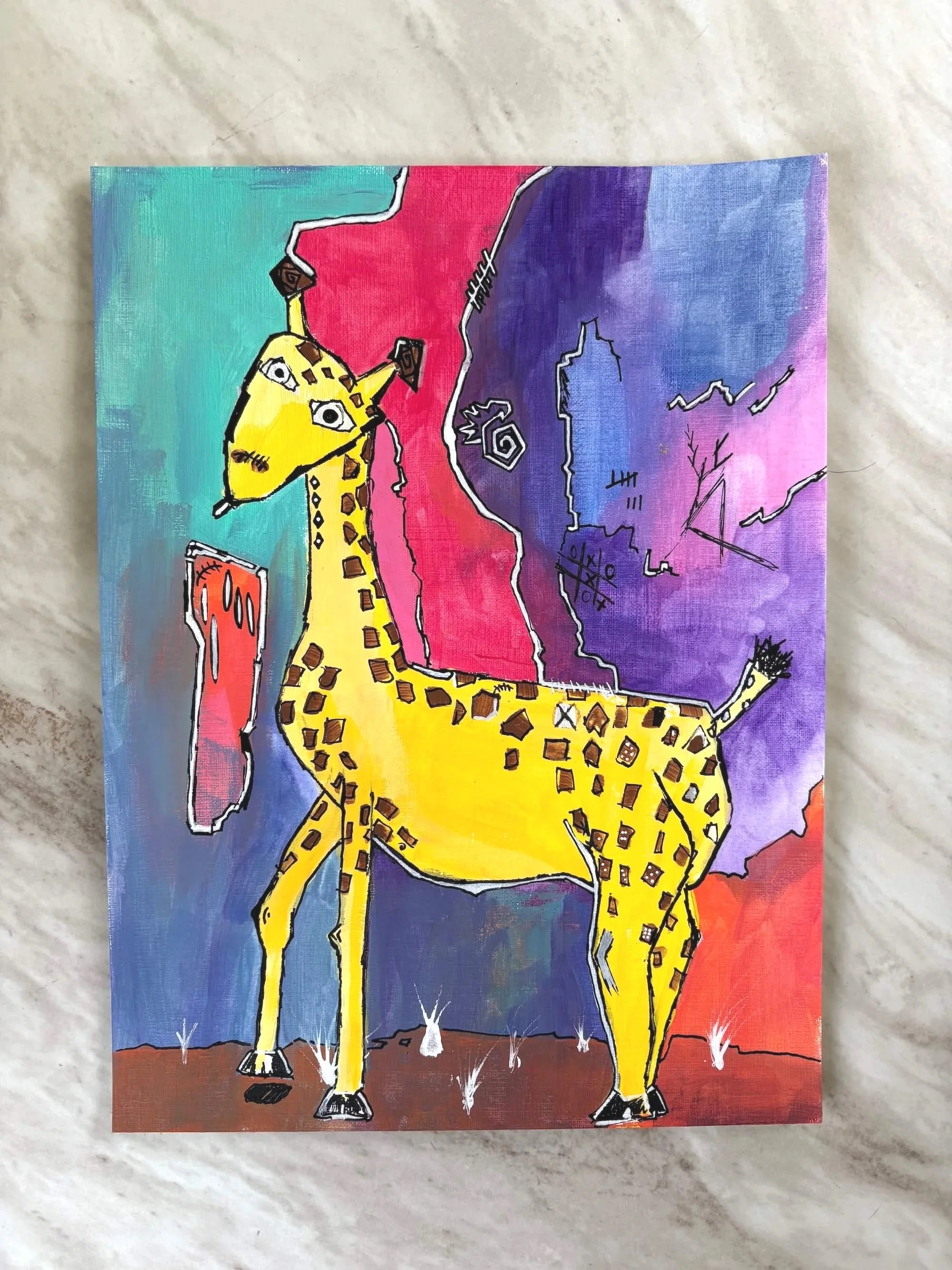 Gerald - 12x9" - $30